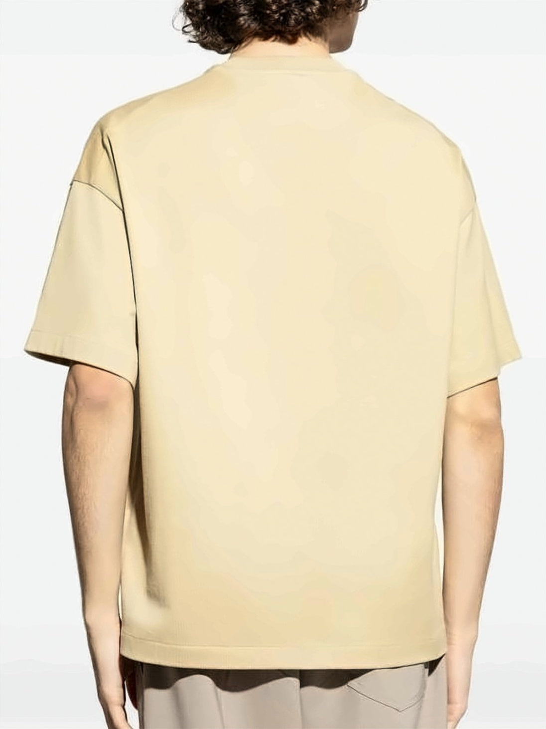 Boxy-Fit Crew Neck T-Shirt