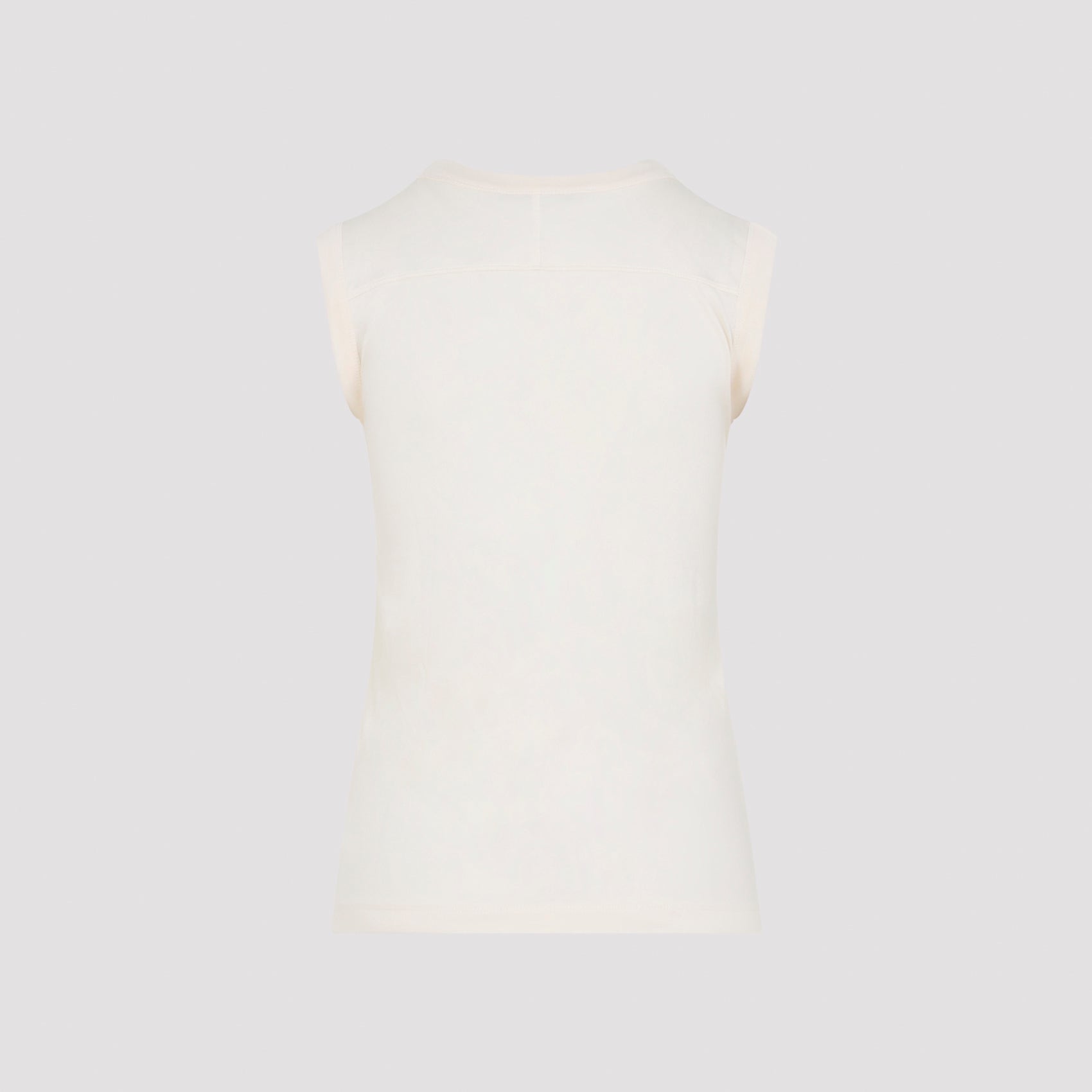 Ultrafine Ivory Lyocell Tank Top