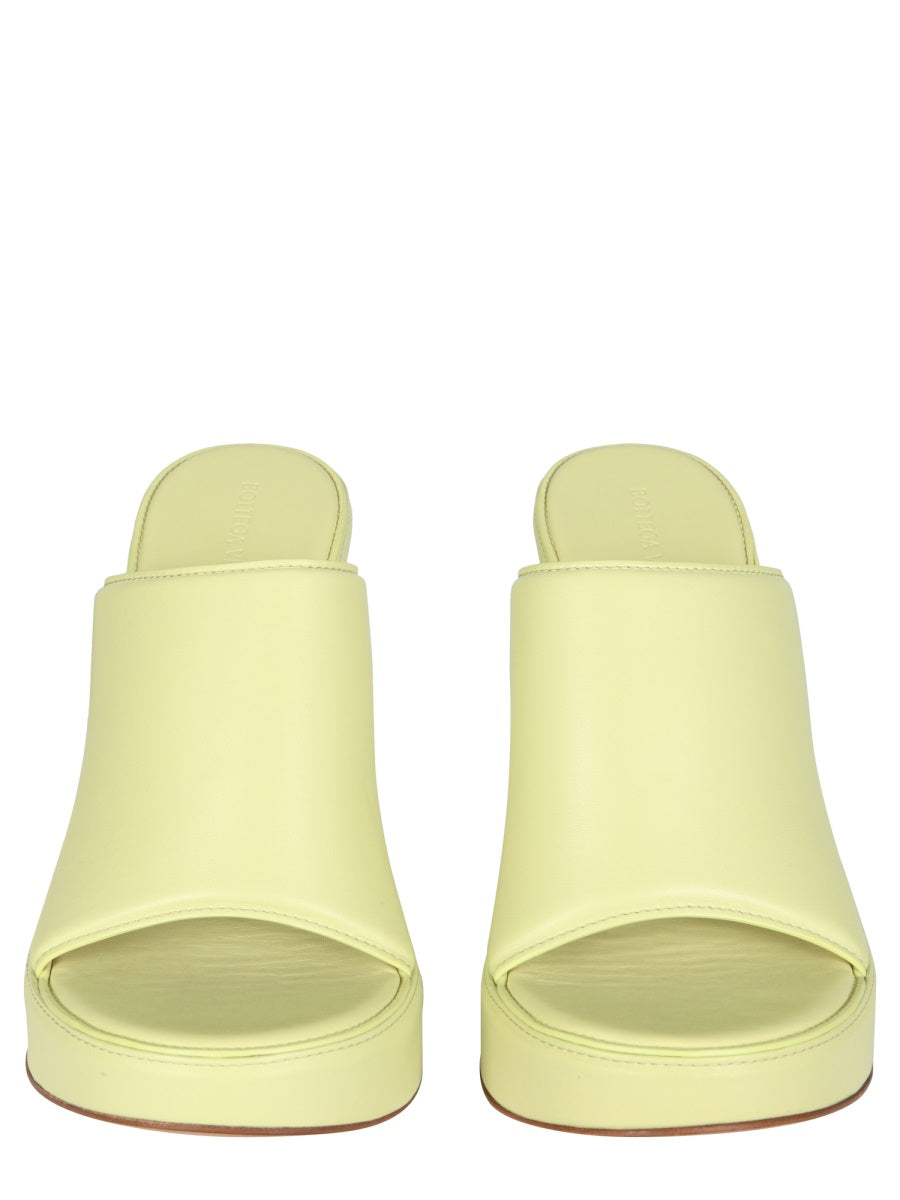 Elevated Wedge Sandals with Solid Base