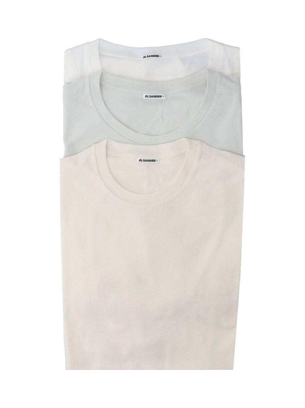 T-Shirt Set – White/Off-White