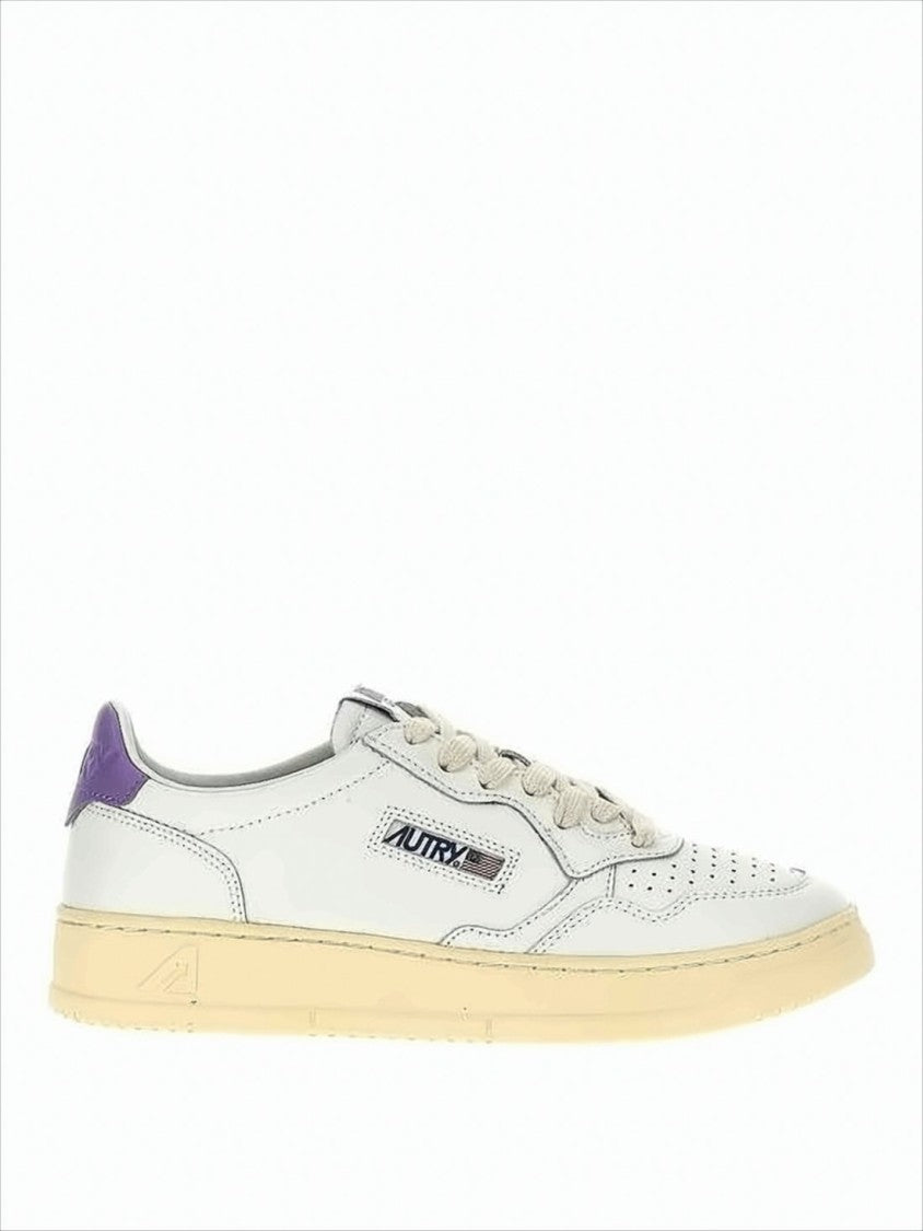 Smooth Leather Low-Top Sneakers