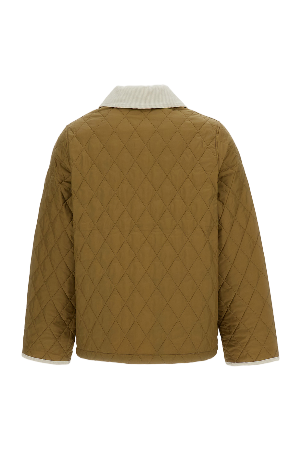 Liddesdale Style Quilted Jacket with Corduroy Accents