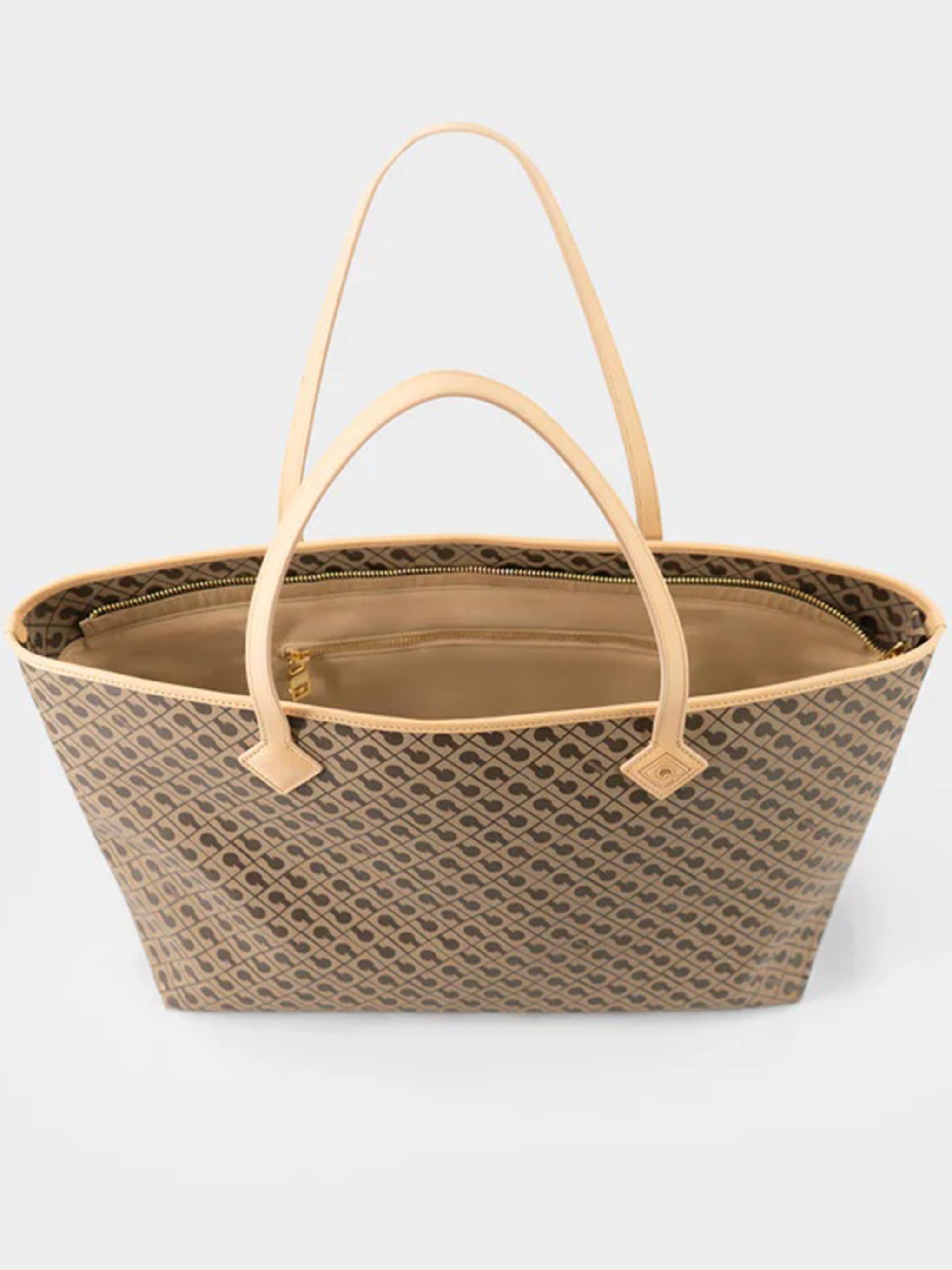 Medium Shopper Geometric Pattern Neutral Tote
