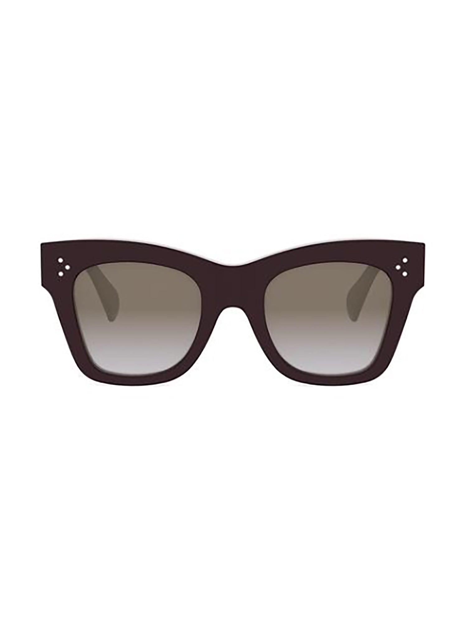 Rectangular Acetate Sunglasses with Gradient Lenses