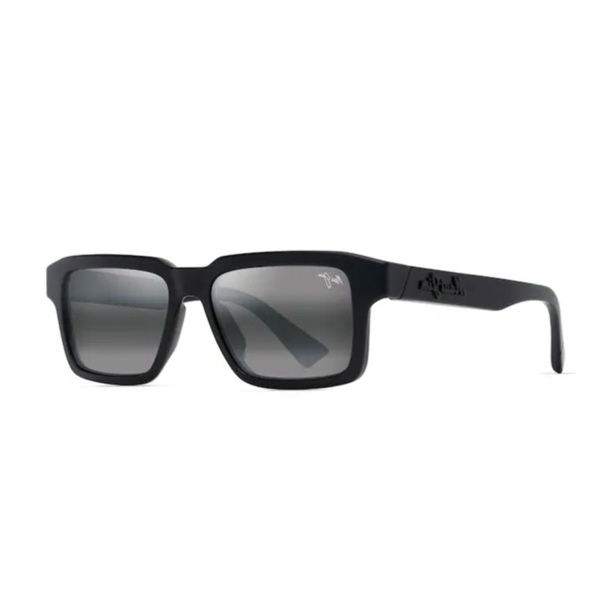 Kahiko Rectangular Frame Sunglasses with Matte Finish
