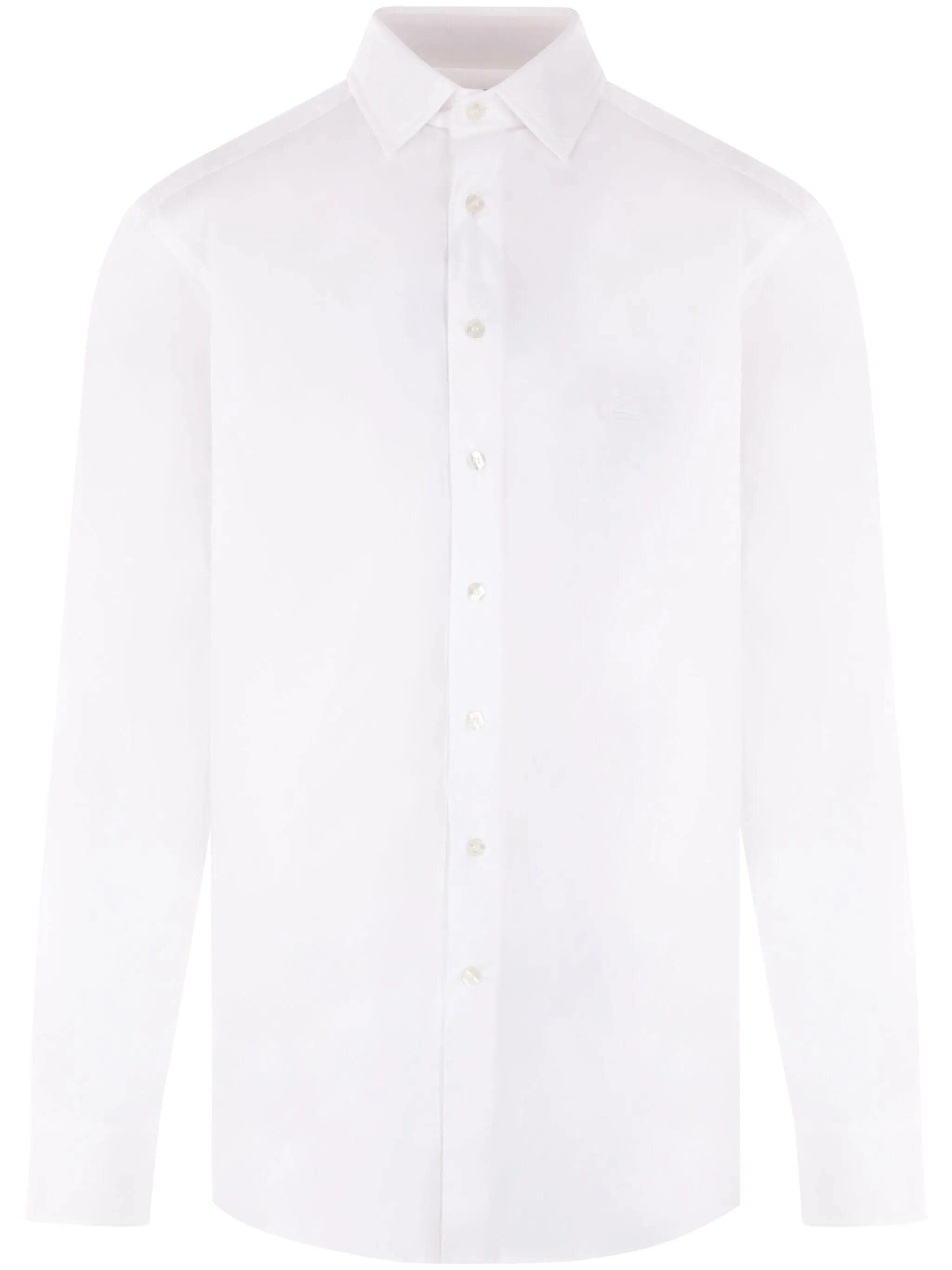 Roma Logo Black Pegasus Cotton Shirt