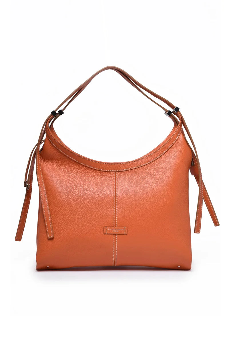 Half Moon Shoulder Bag - Red