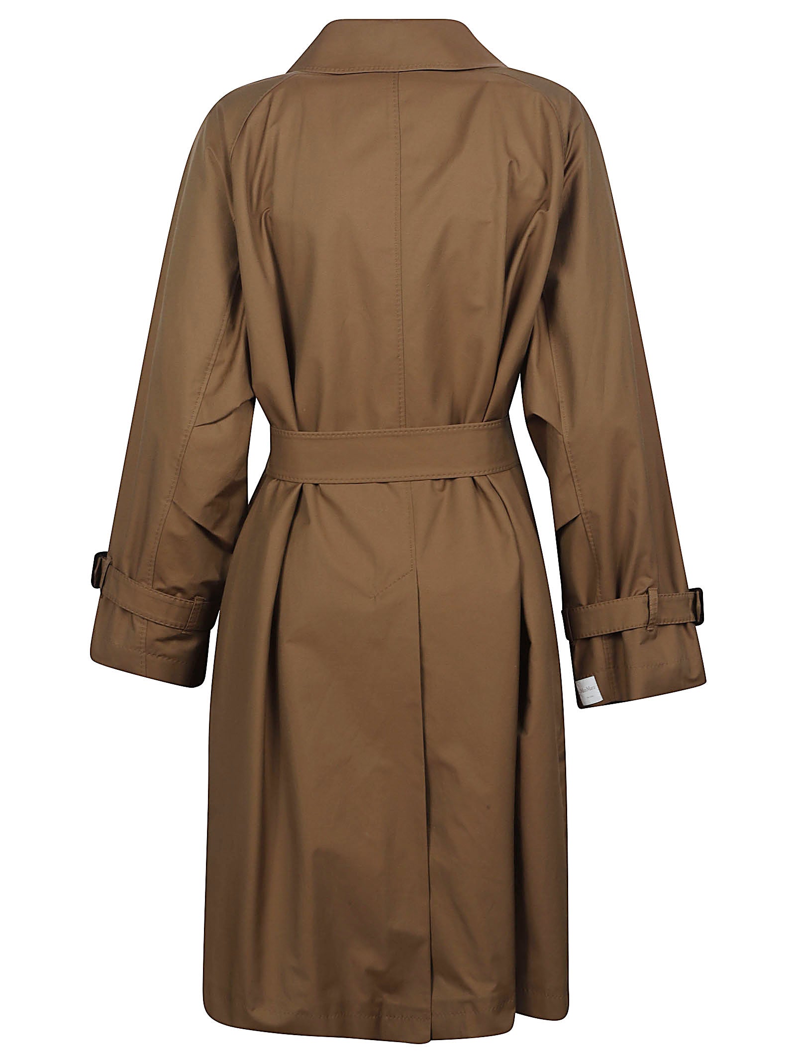 Mtcctrench Double-Breasted Brown Trench Coat