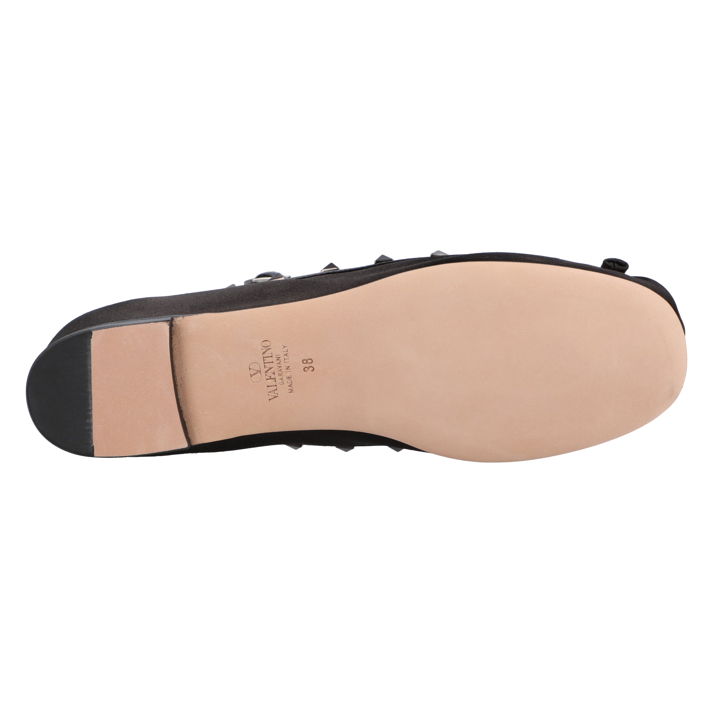 Rockstud Ballerinas Black