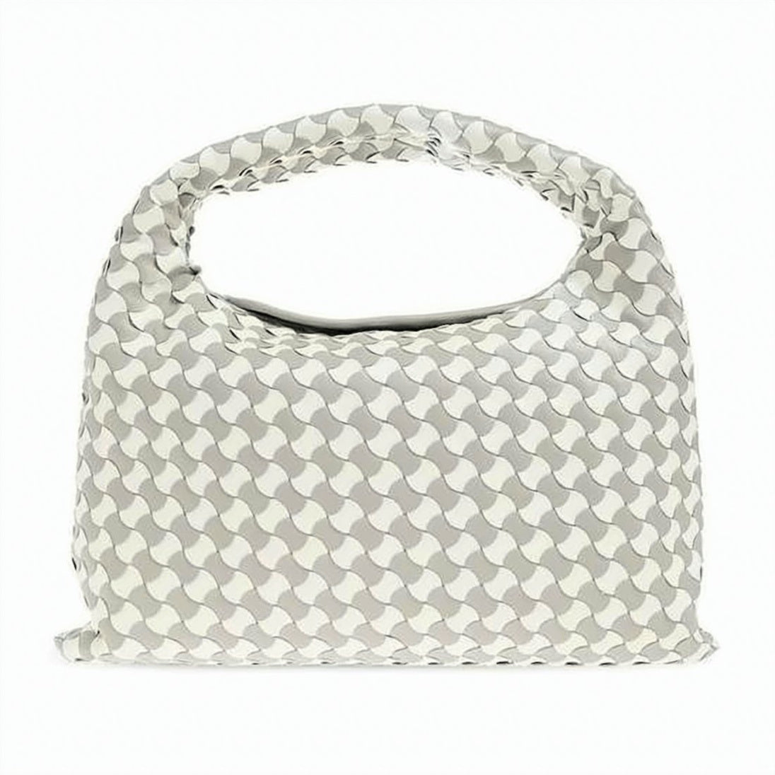 Intricately Woven Leather Tote Bag