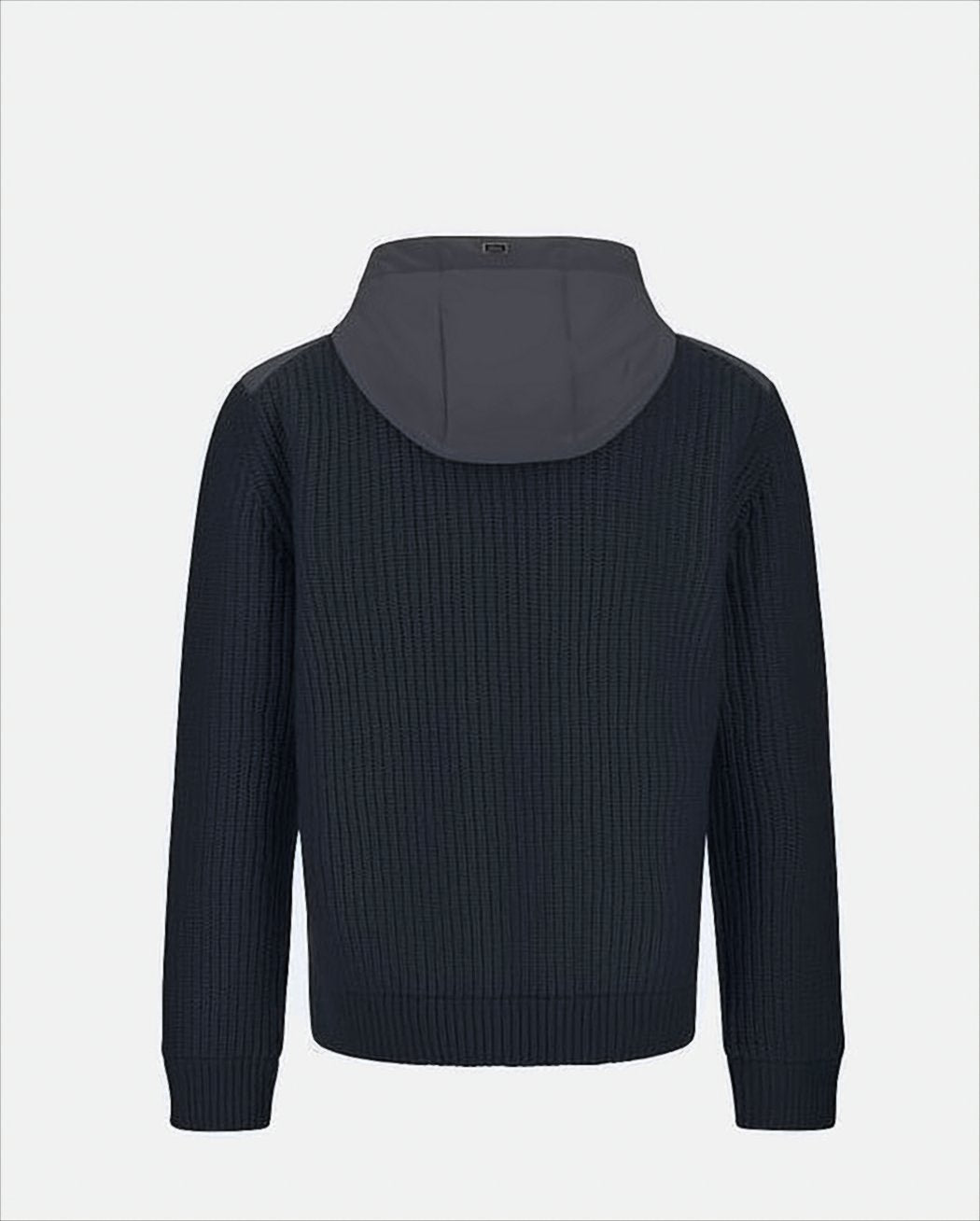 Wool Jacket With High Collar