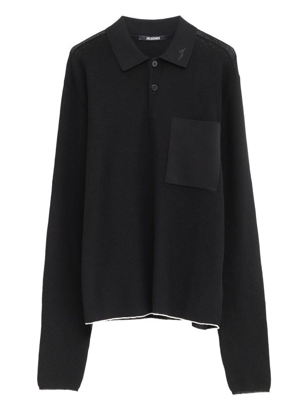 Long-Sleeve Polo Shirt