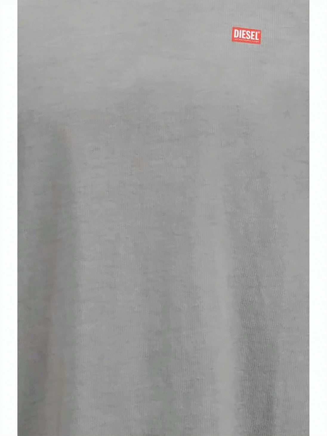 Relaxed Fit Grey Cotton T-Shirt