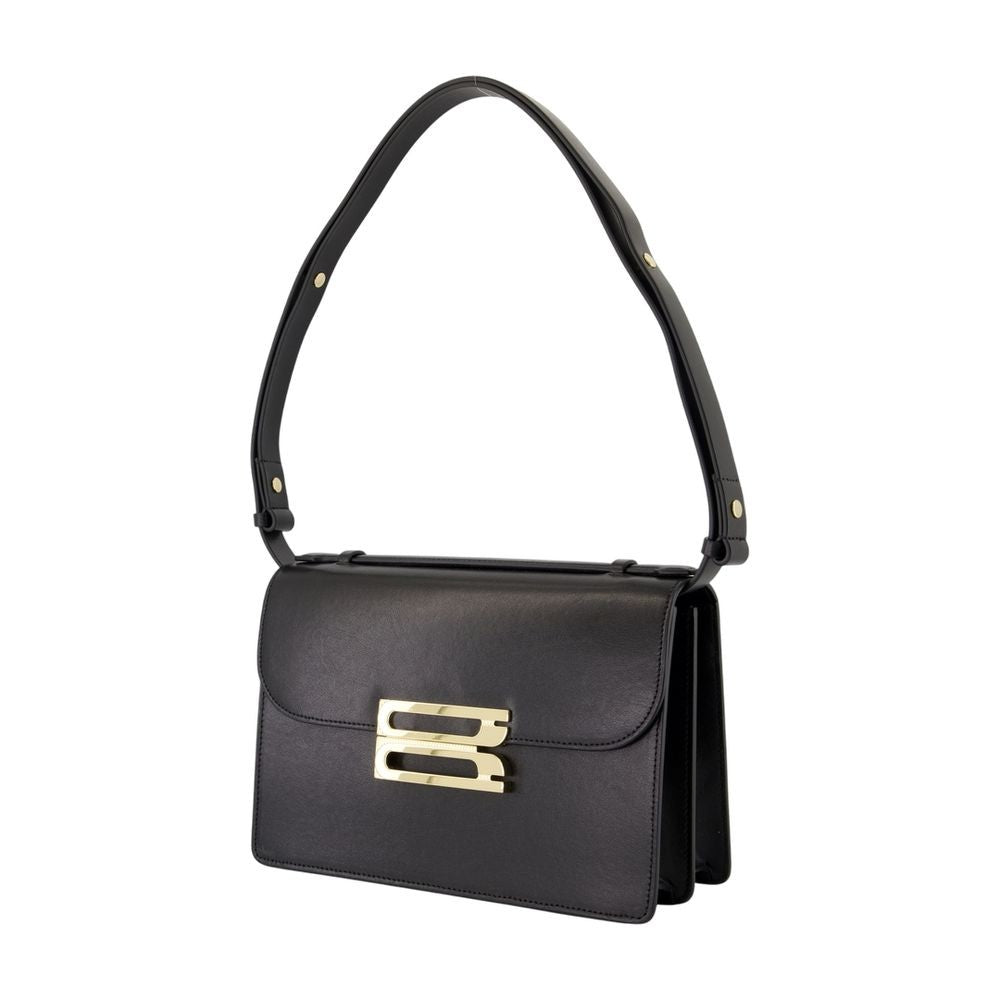 Dorian Crossbody - Leather - Black
