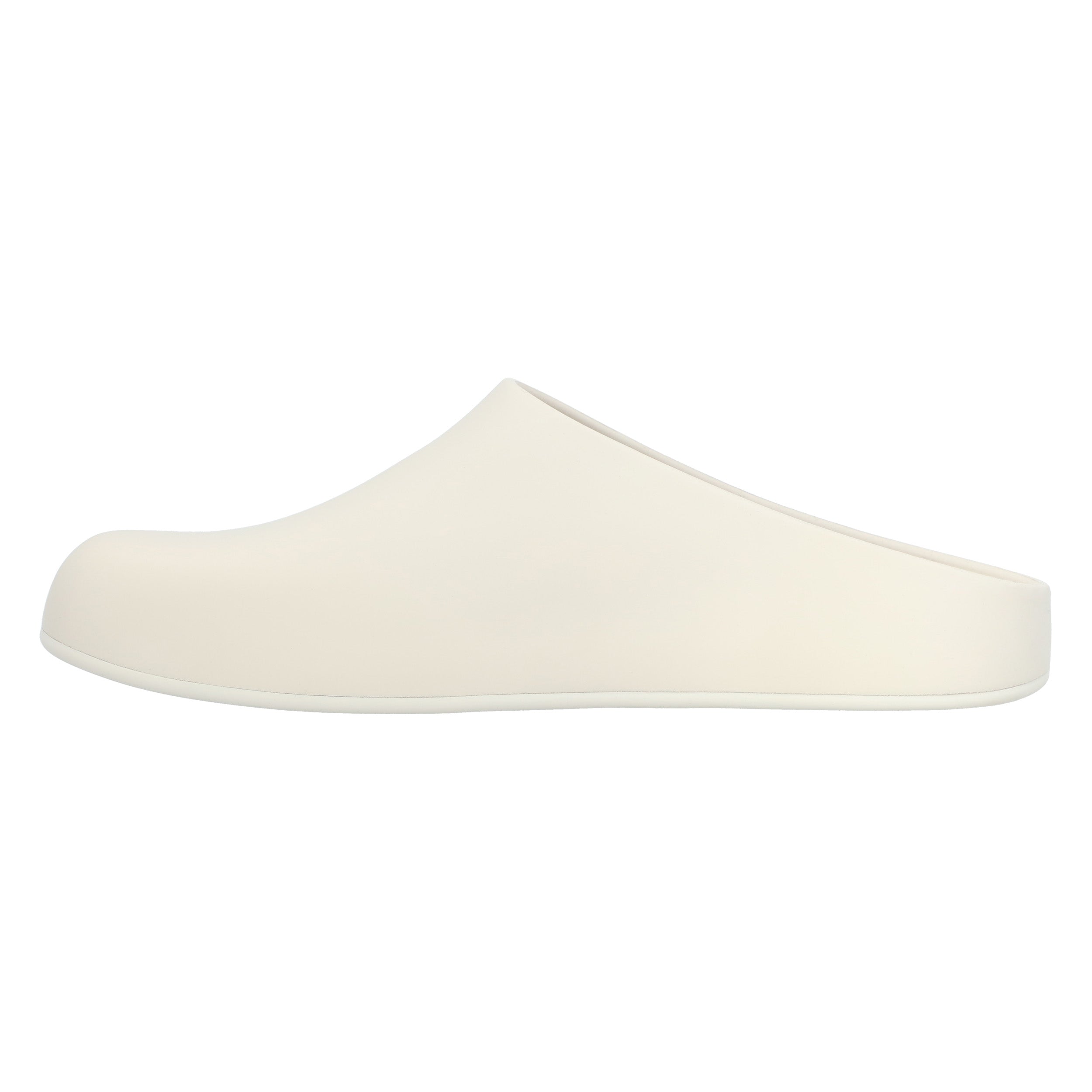 Mule Slide In Nacre Beige