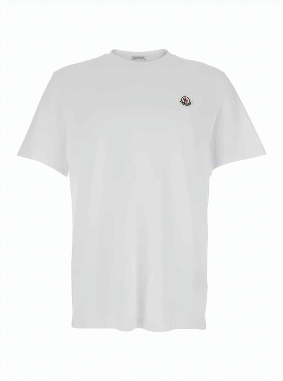 Moncler White Short-Sleeve T-Shirt