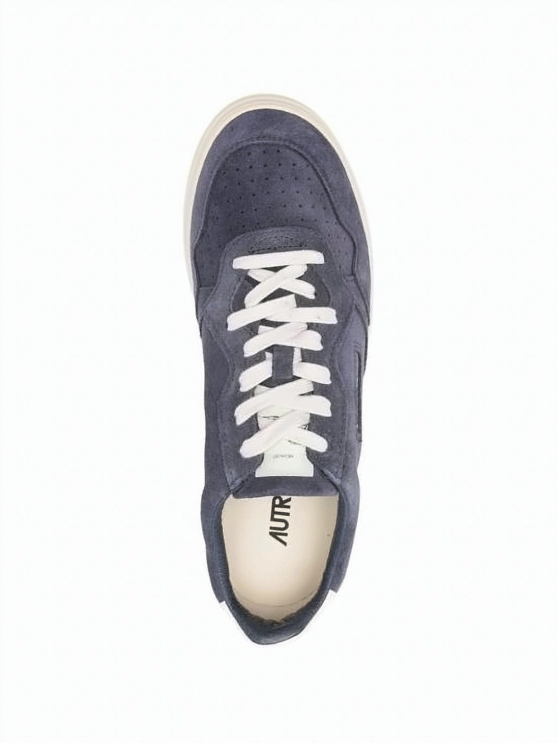 Suede Upper Low-Top Sneakers