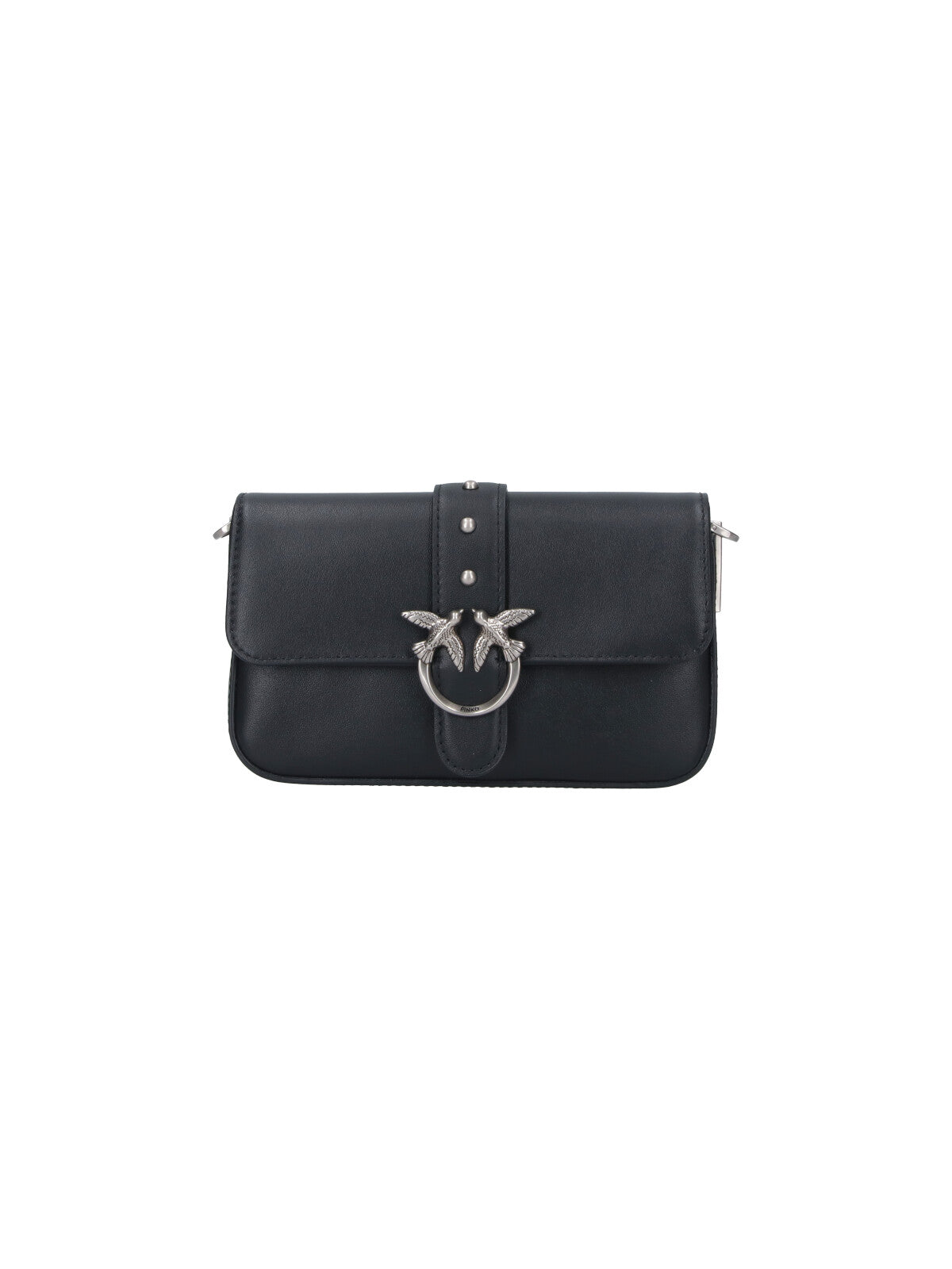 Black Love Bag Slouchy Leather Bag