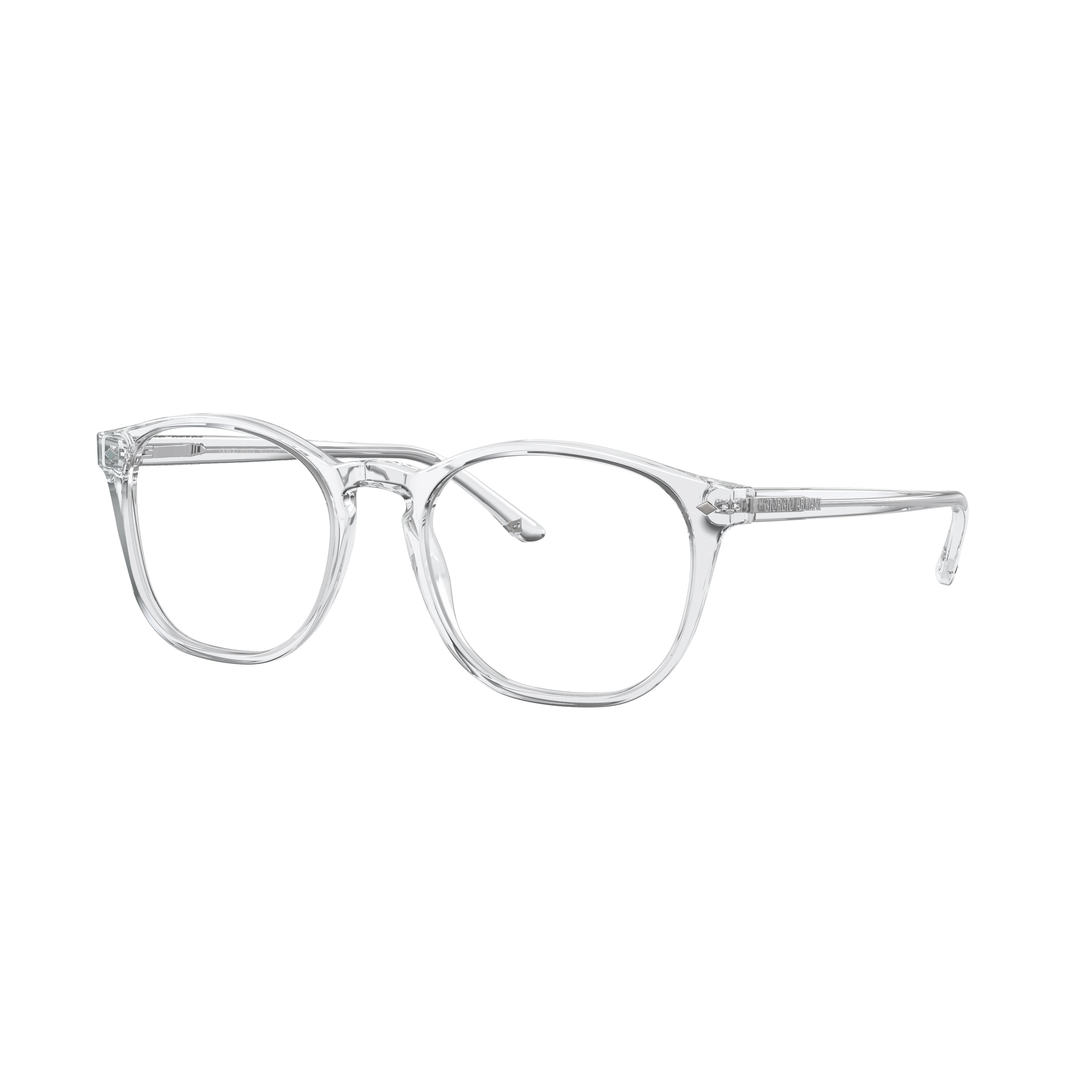 0ar7074 Transparent Acetate Eyeglasses with Square Shape