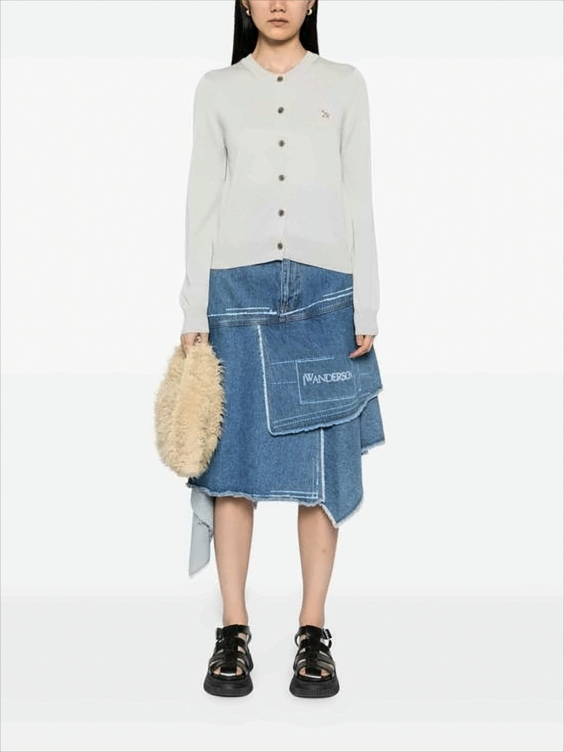 Regular-Fit Merino Cardigan