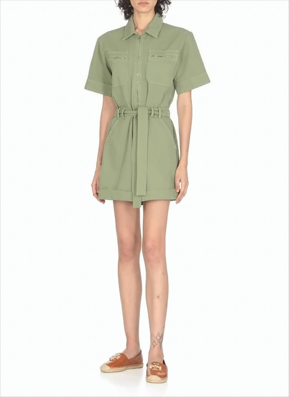 Belted Utility Jumpsuit