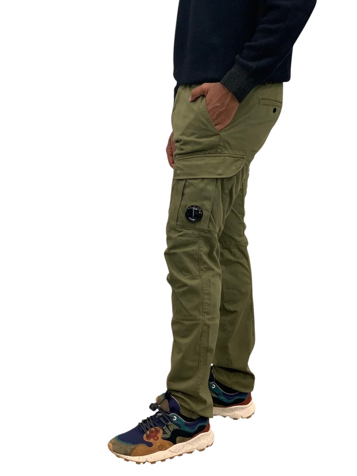 Utilitarian Brown Straight Pants
