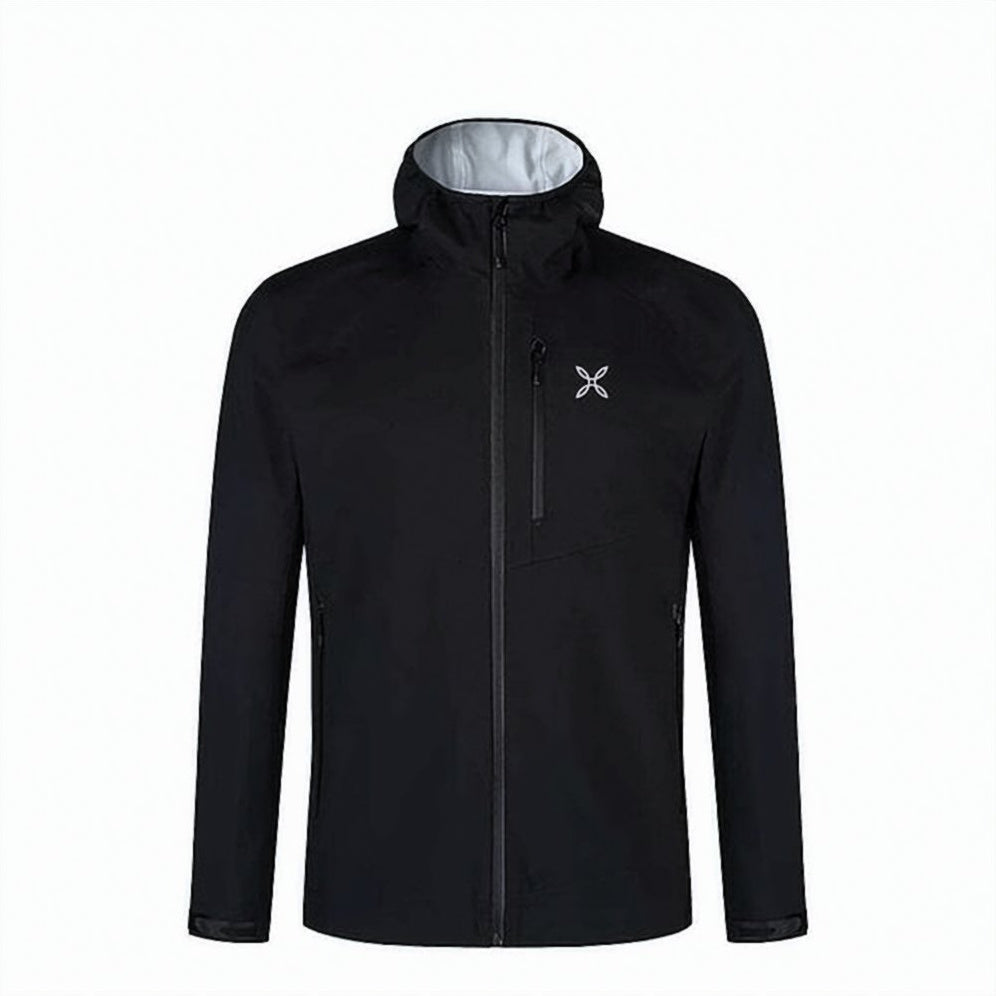 High Collar Jacket with Zippered Pockets