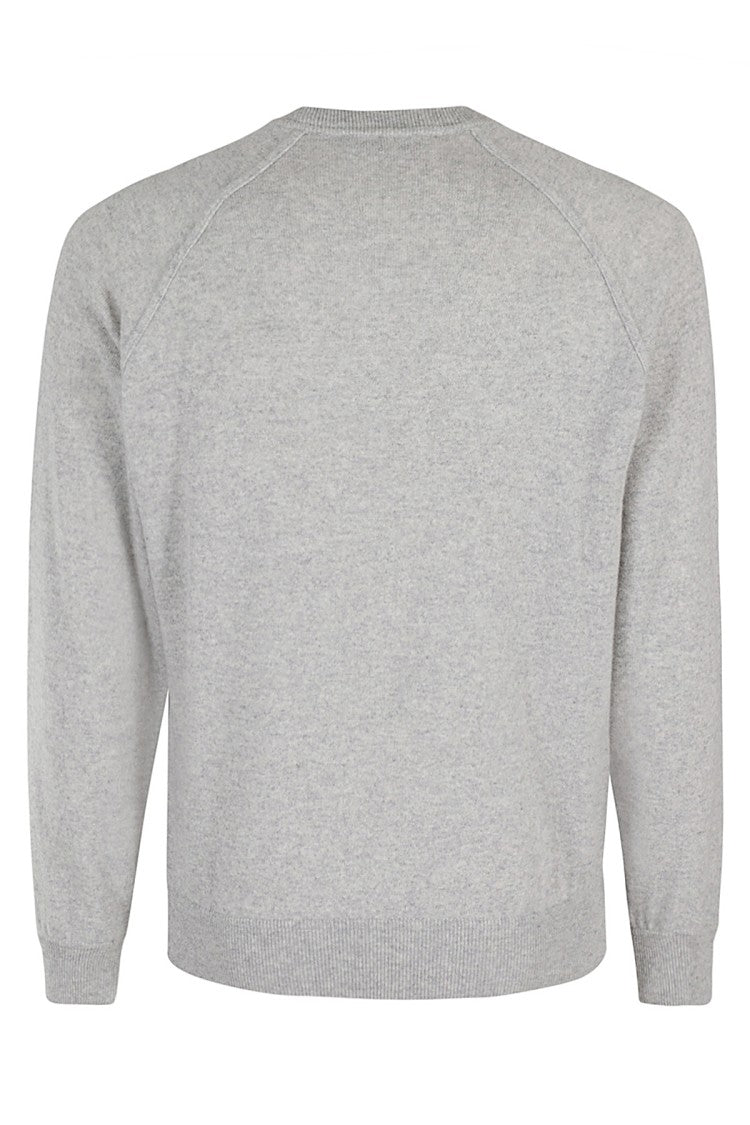 Soft Wool Blend Crew Neck Pullover