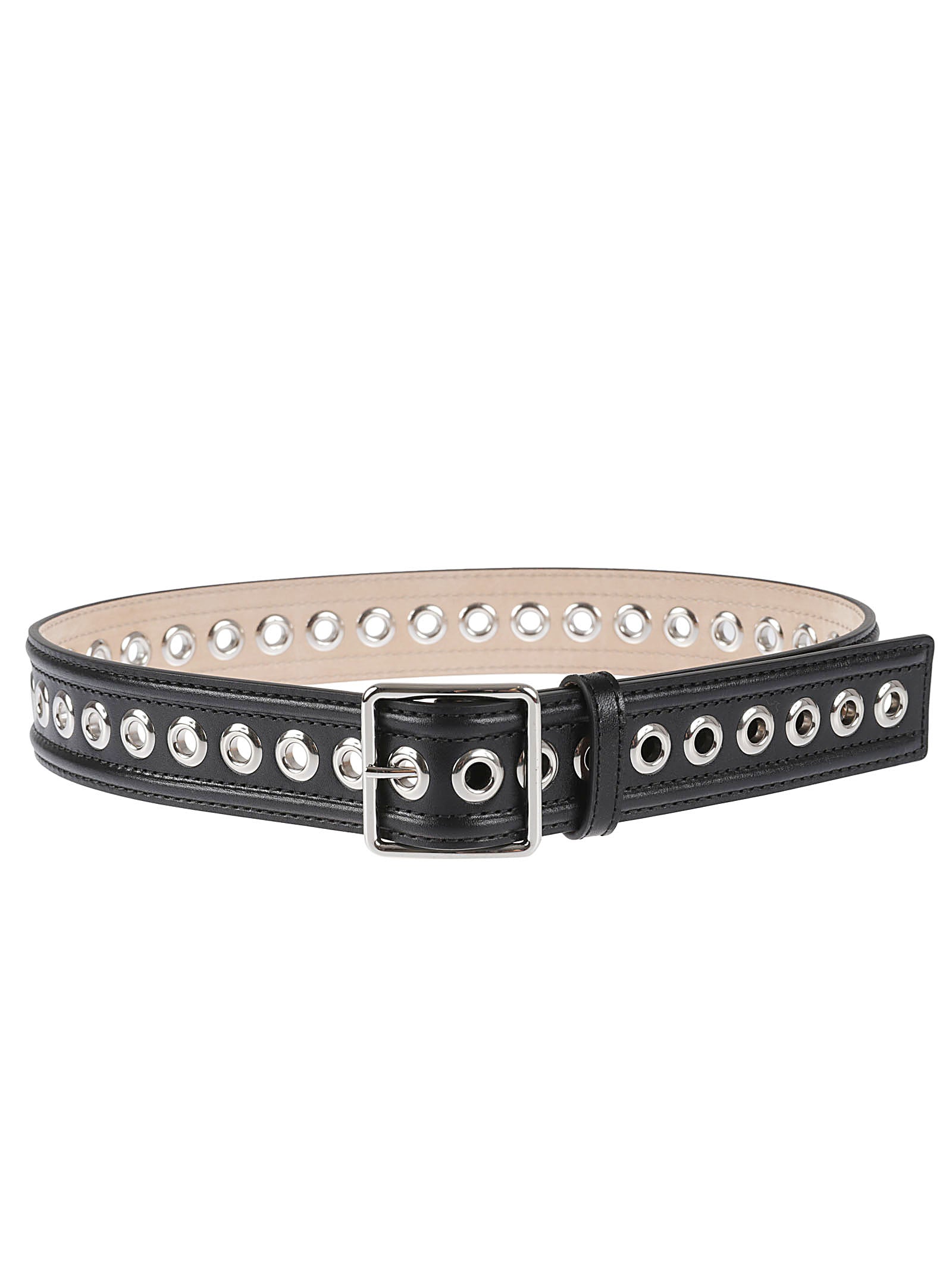 Calf Leather Belt with Refined Finish