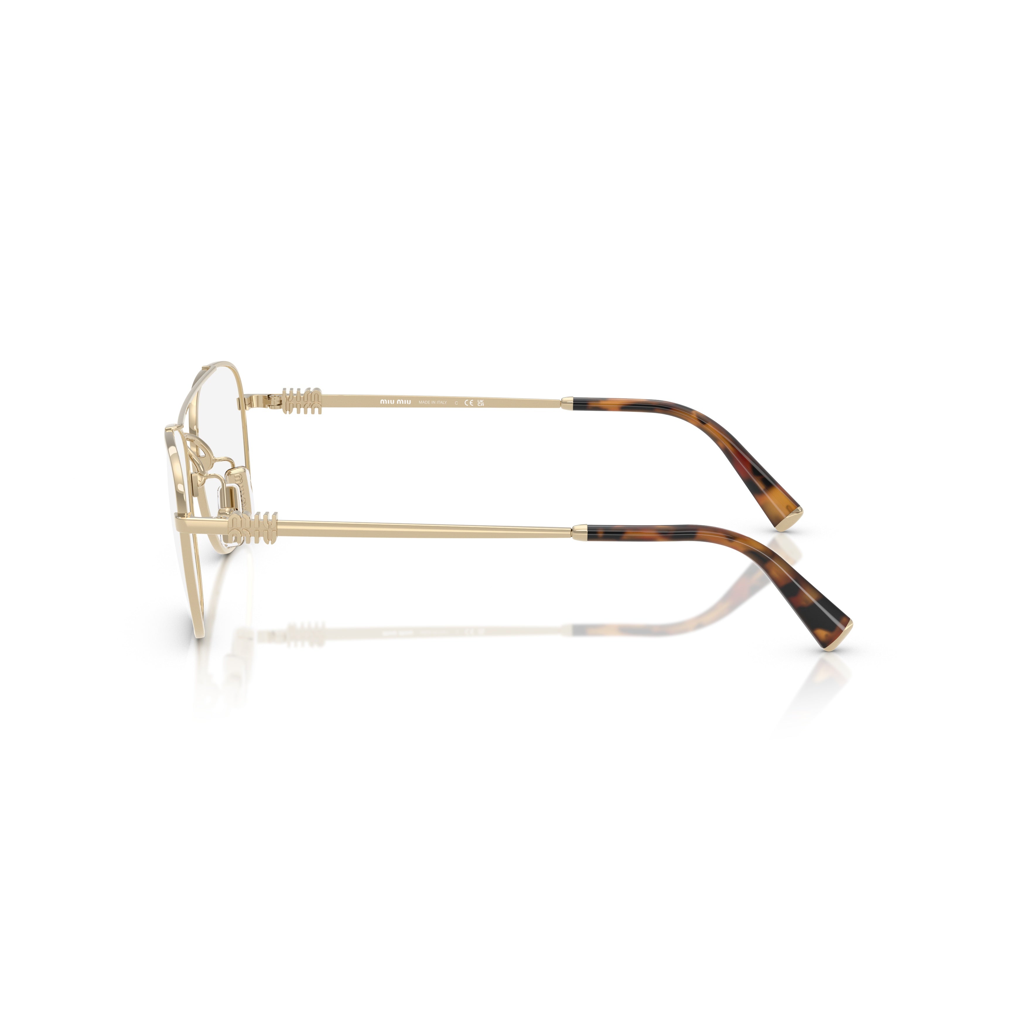 0mu 51wv Rectangular Metal Sunglasses