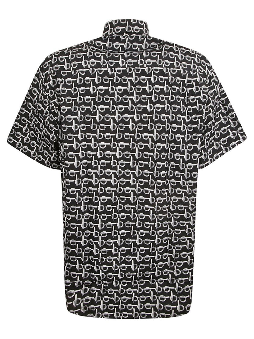 Short-Sleeved Cotton Shirt