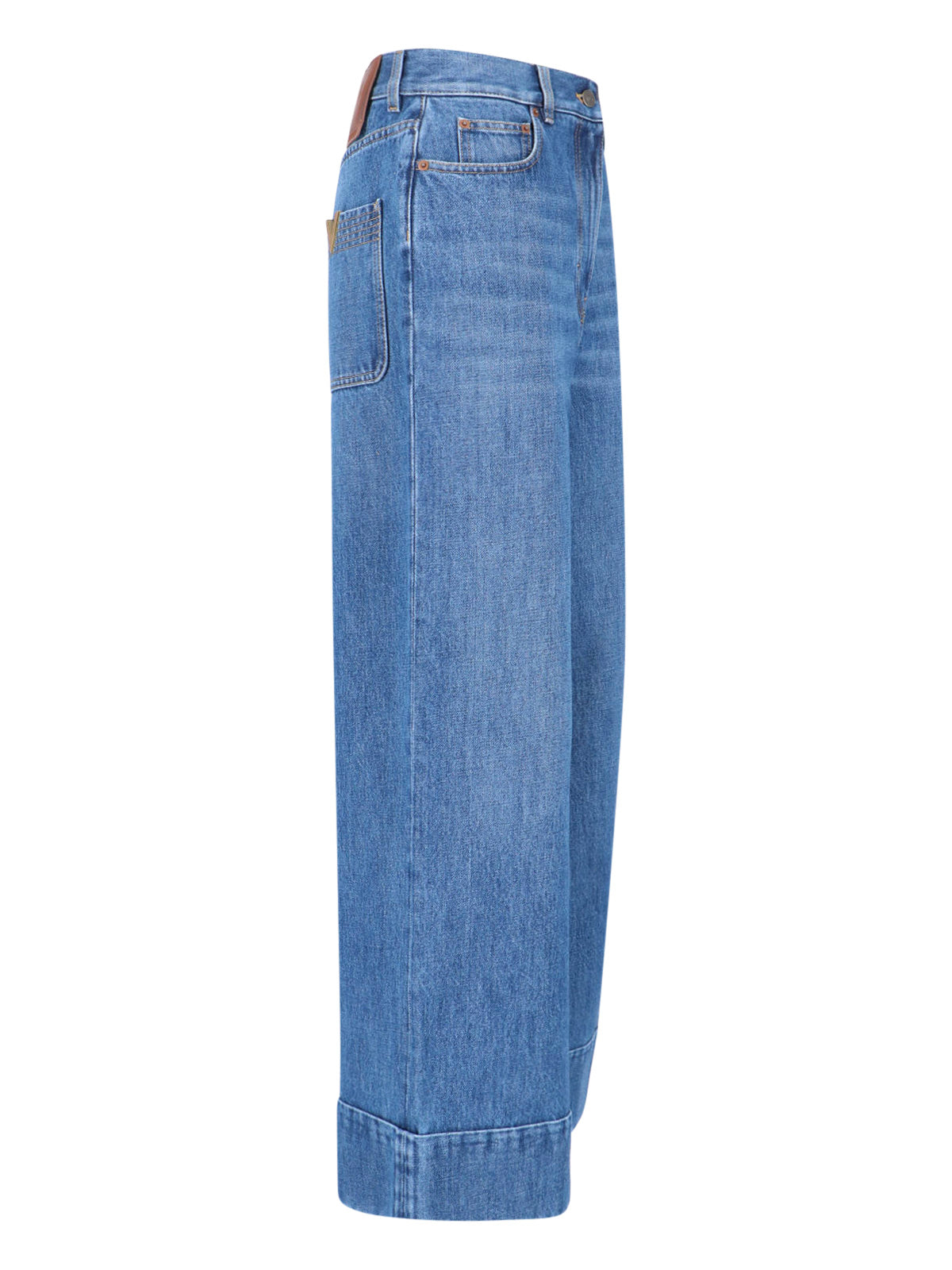 Straight-Leg Jeans With Classic Mid-Rise Fit