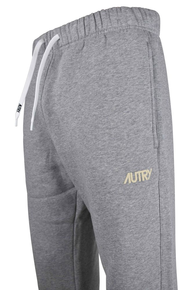 Light Grey Jogging Pants With Elasticated Waist