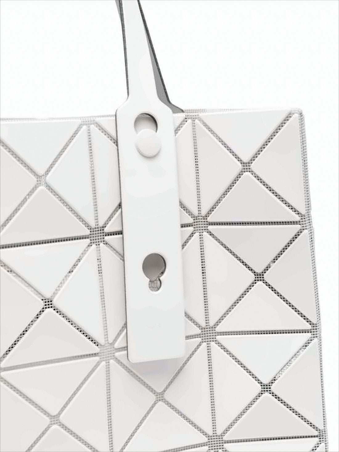 Geometric Tote Bag With Detachable Strap