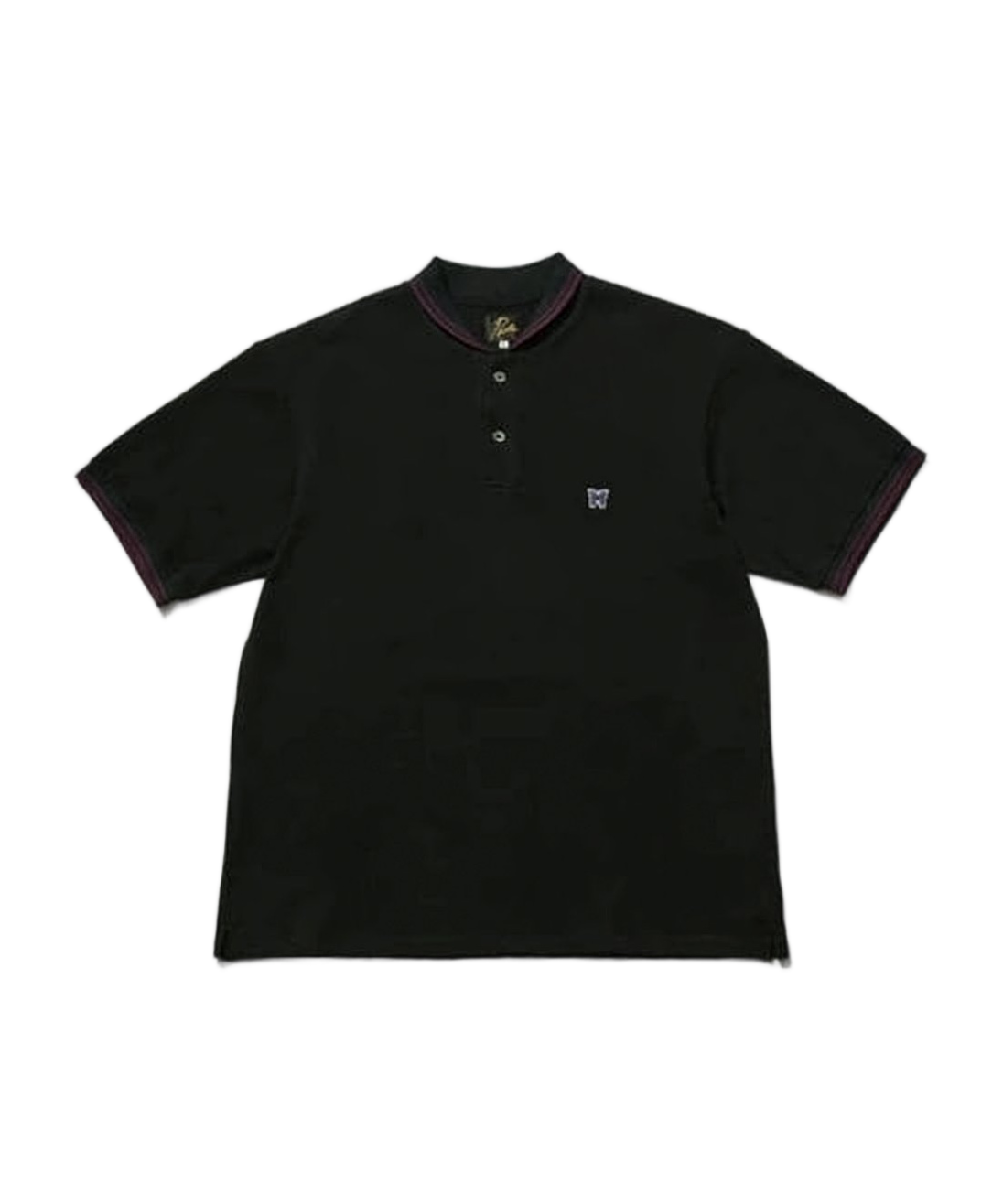 Mandarin Collar Polo Shirt