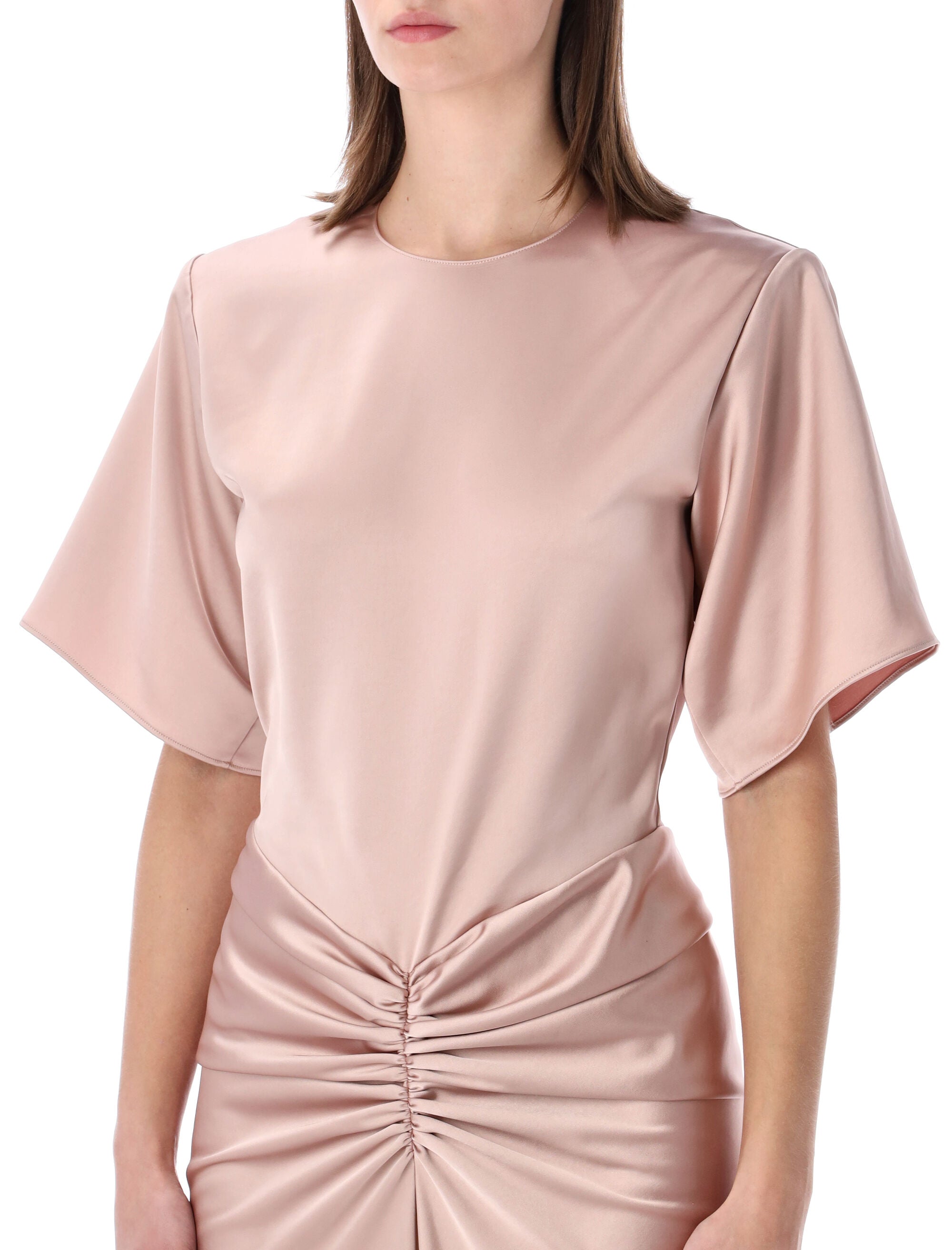 Iris Satin Maxi Dress