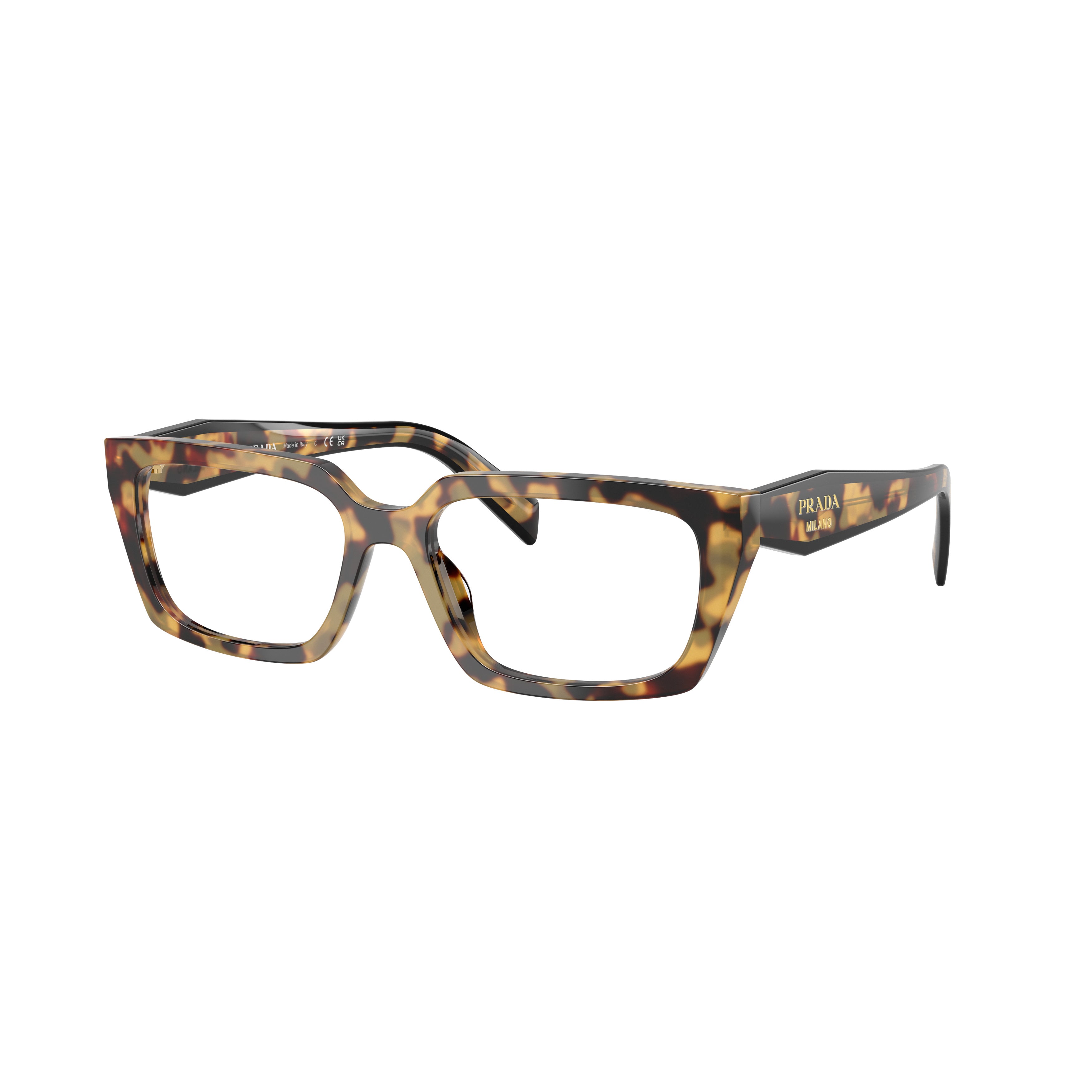 0pr D05v Oversized Rectangular Tortoiseshell Sunglasses