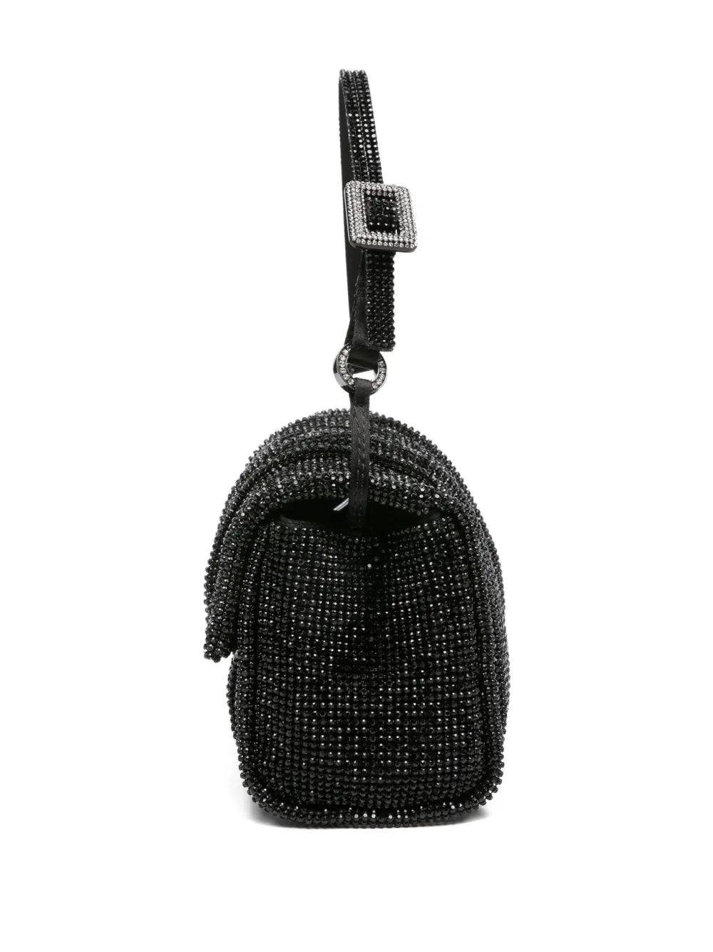 Structured Handbag With Top Handle And Detachable Strap