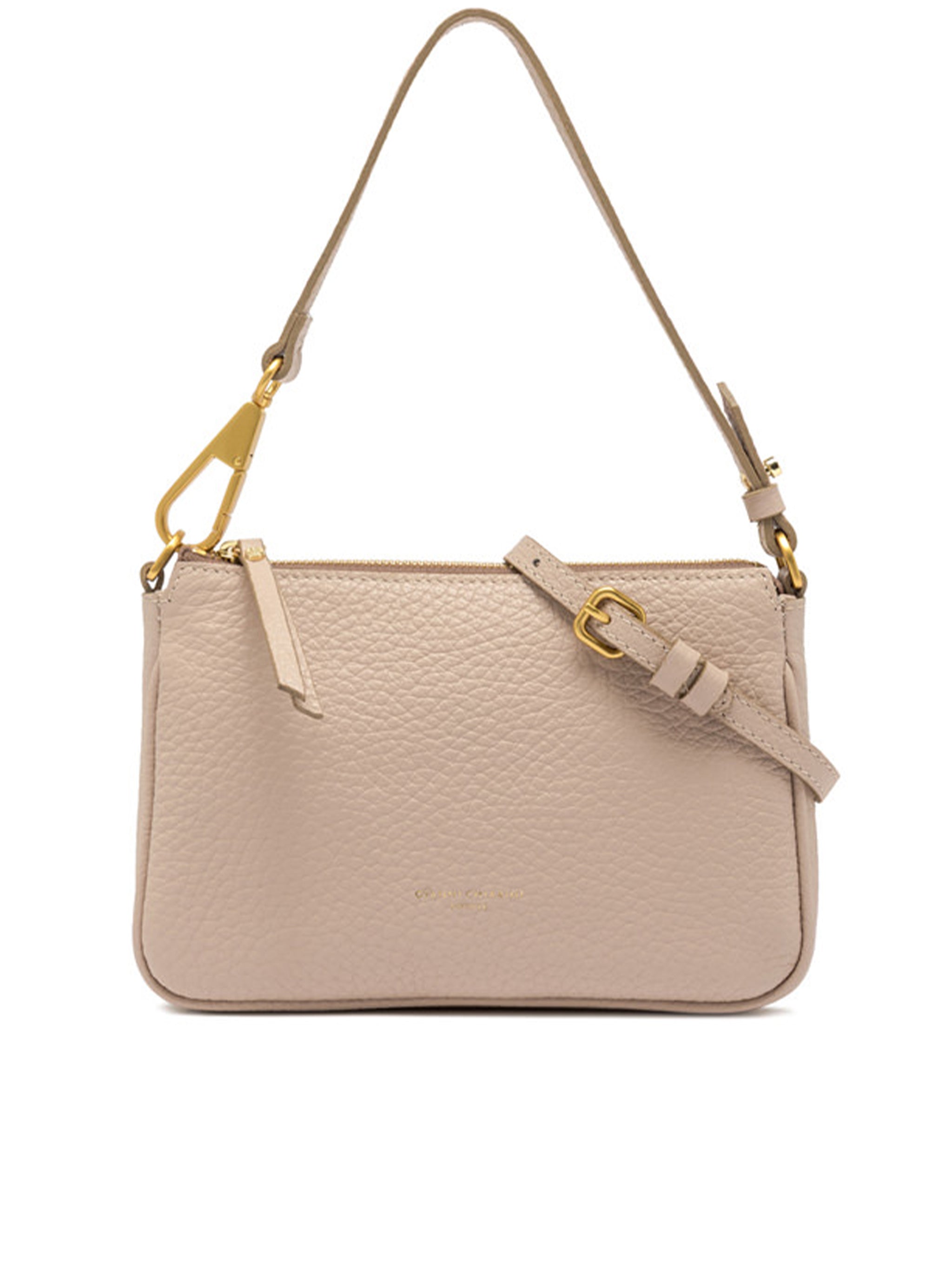 Brooke Pebbled Leather Adjustable Strap Handbag