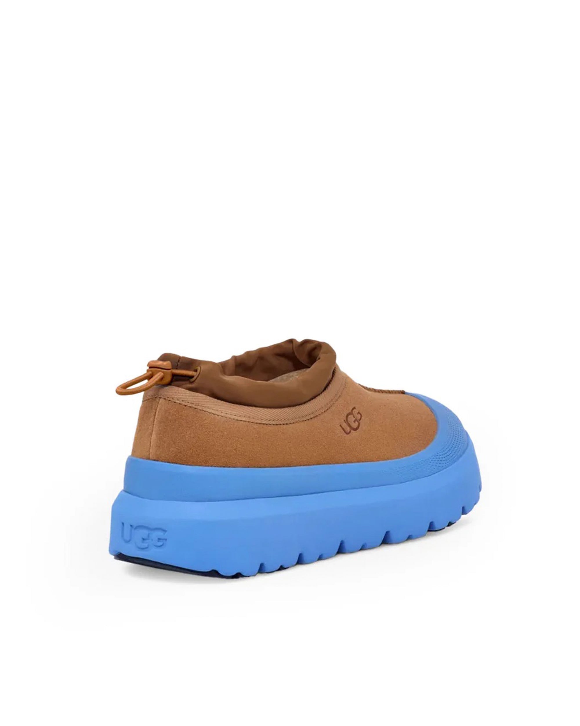 Weatherproof Chestnut Suede Sneakers with Enhanced Traction