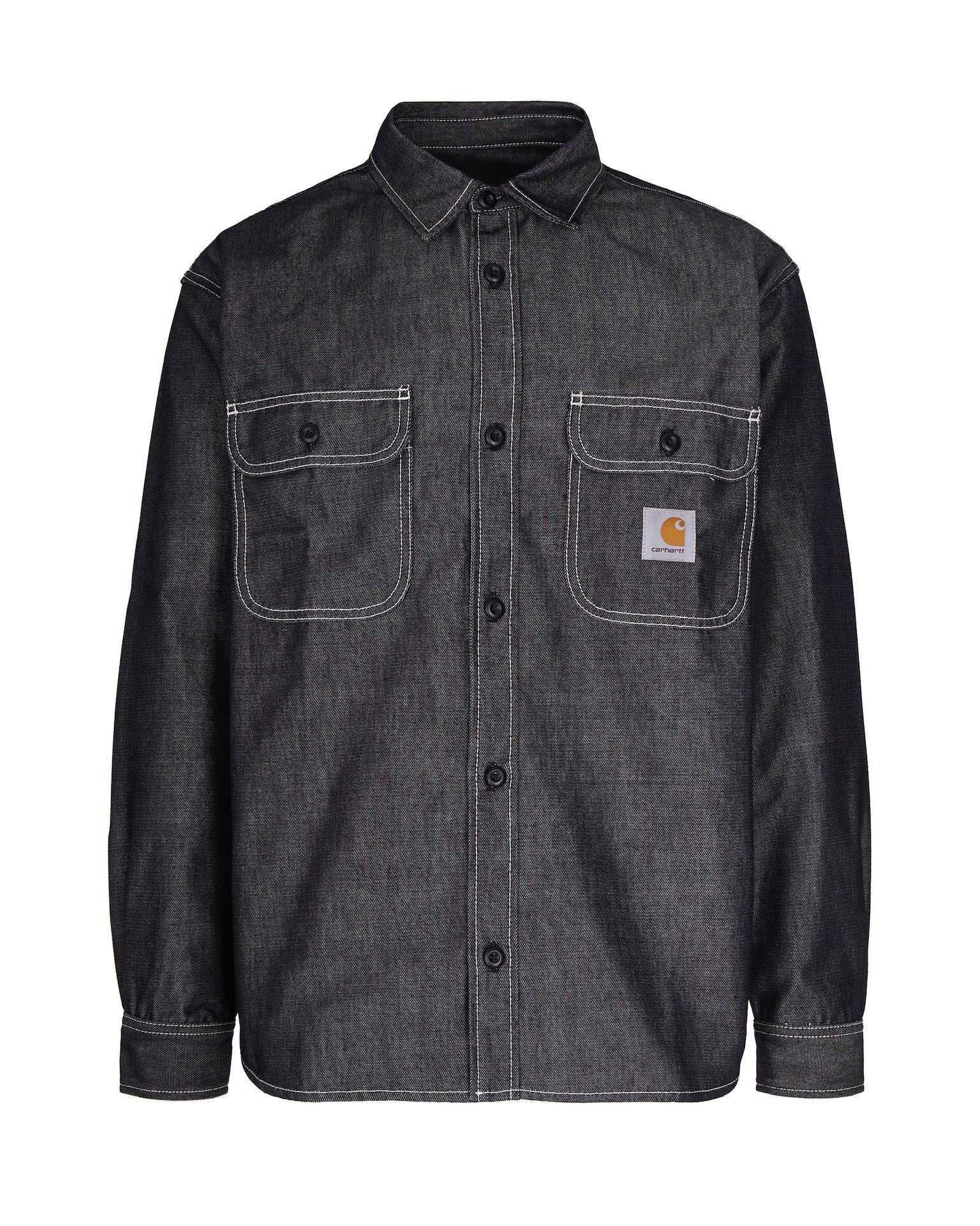 Heavyweight Denim Shirt With Chest Pockets