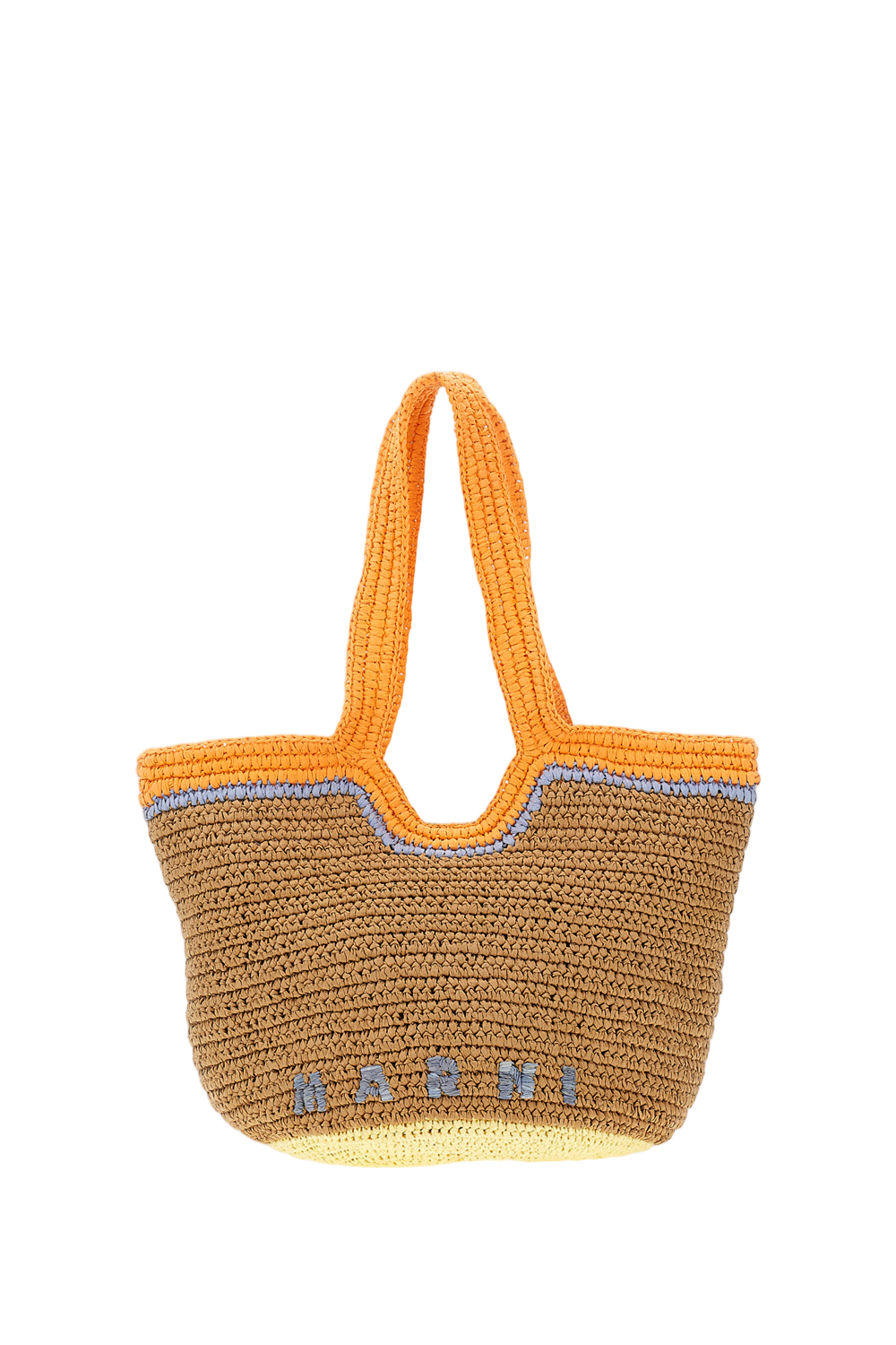 Multicolor Seaside Crochet Hobo Bag