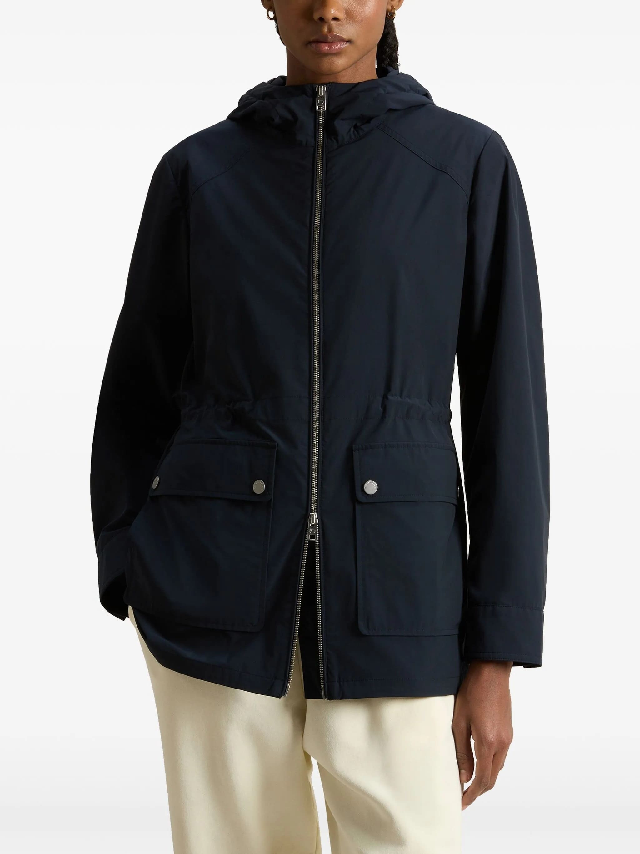 Urban Touch Water-Repellent Hooded Jacket