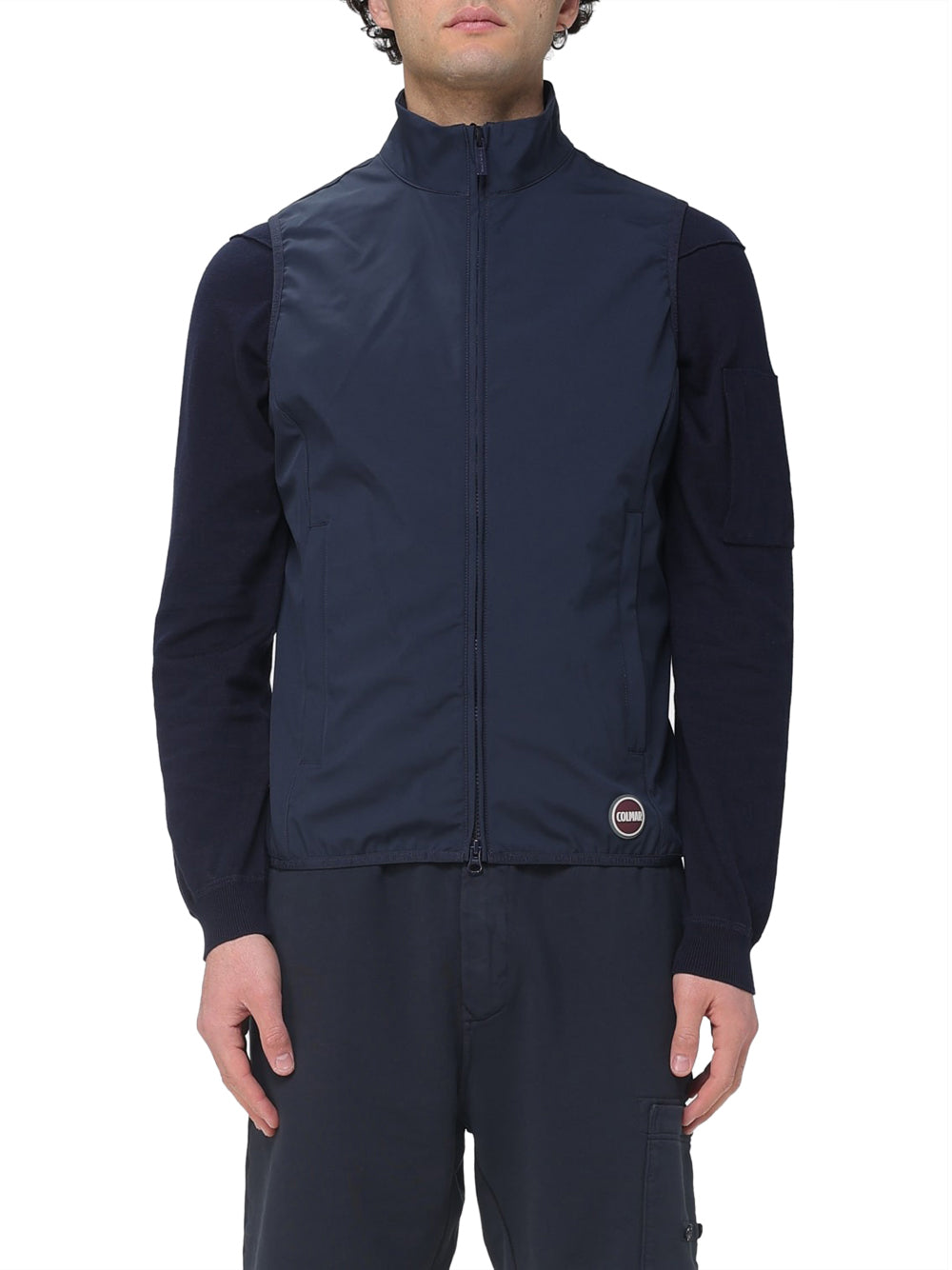 Navy Blue Softshell Performance Vest