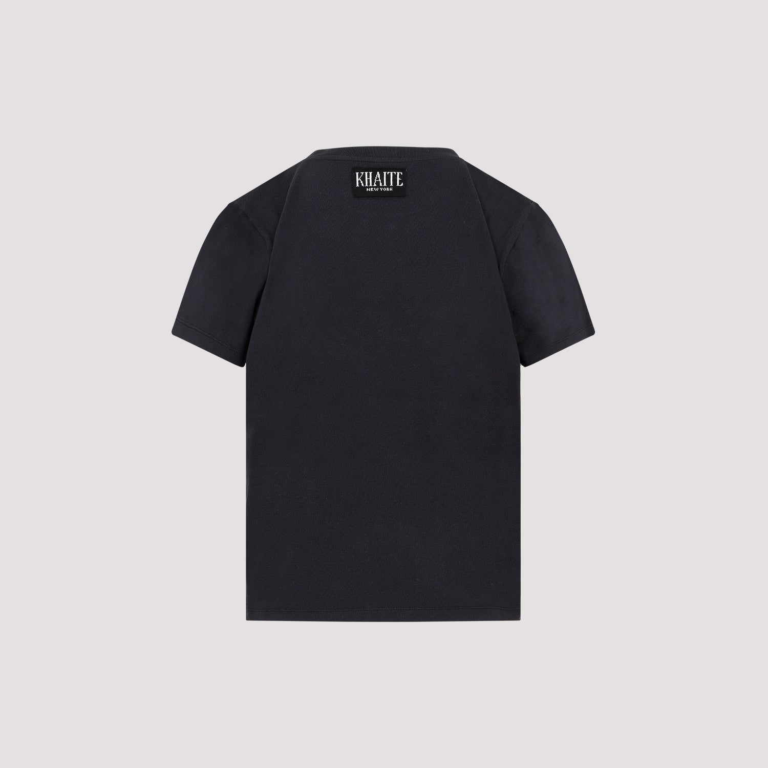 Emmylou T-Shirt in Luxurious Black Cotton