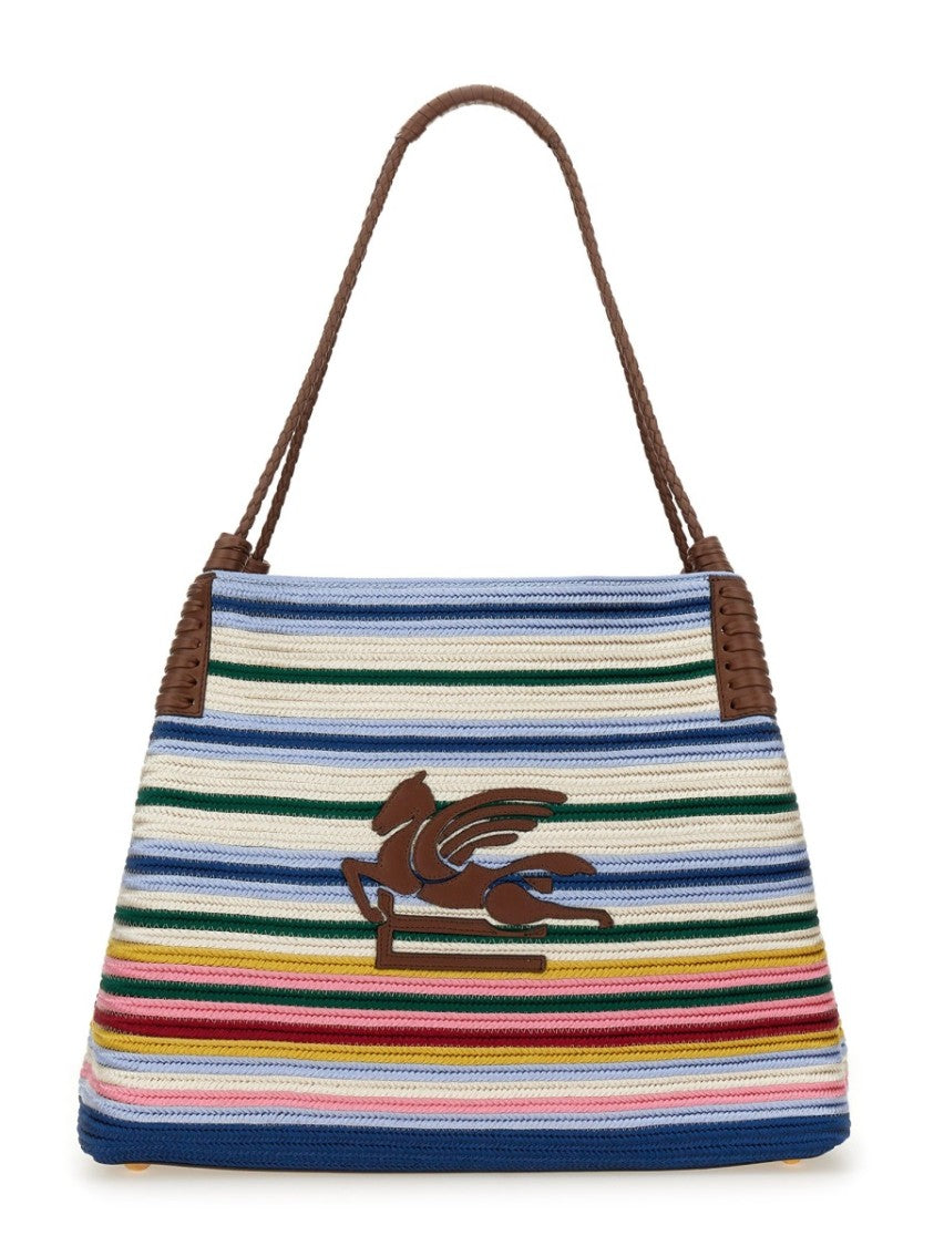 "Libra" Paisley Medium Shopping Bag