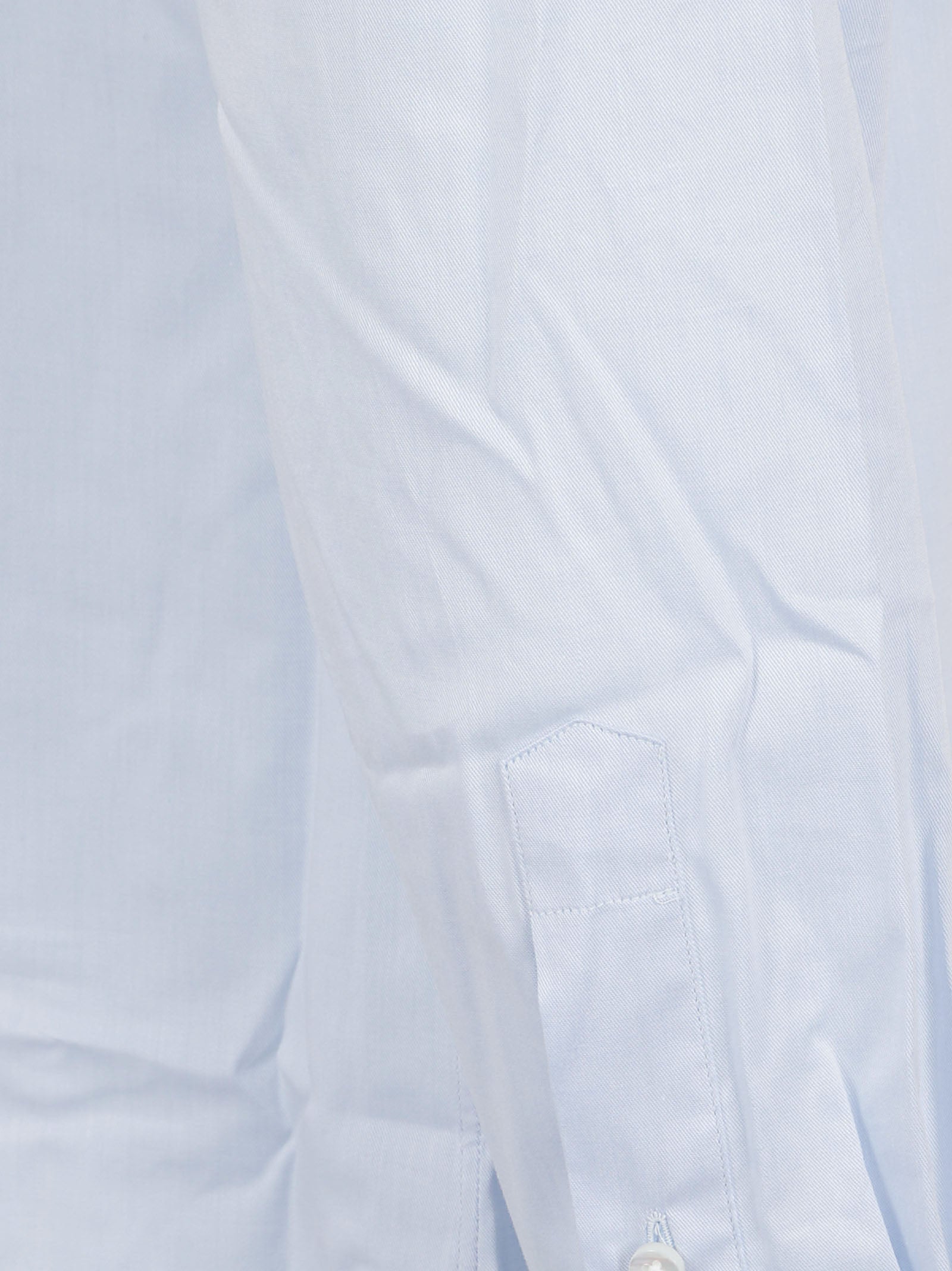 Pointed Collar Formal Shirt with Button-Down Front