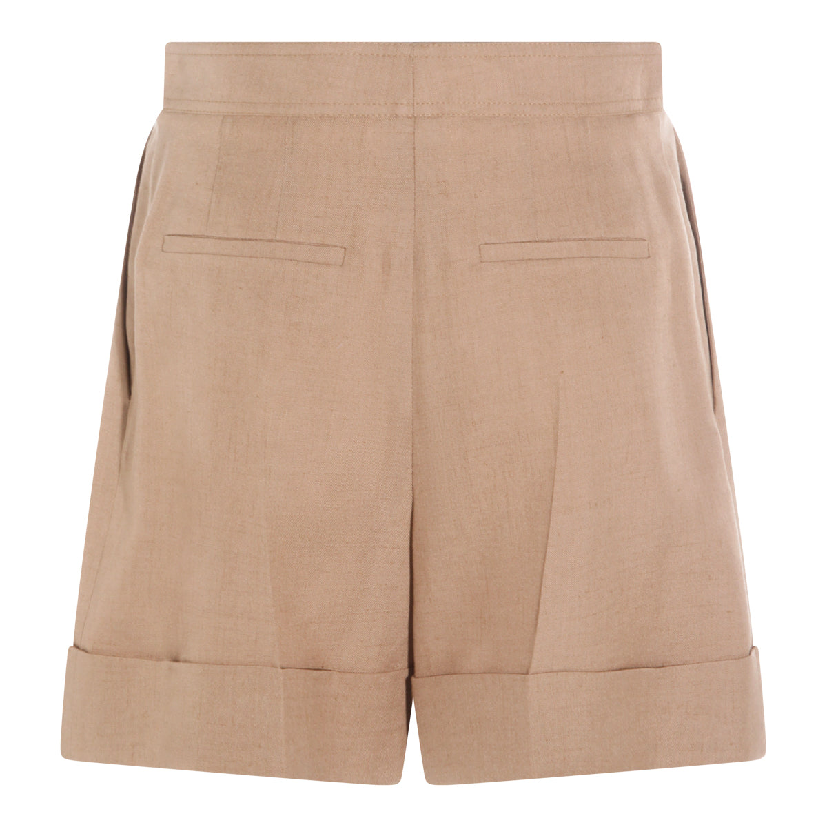 Tailored High-Waisted Shorts
