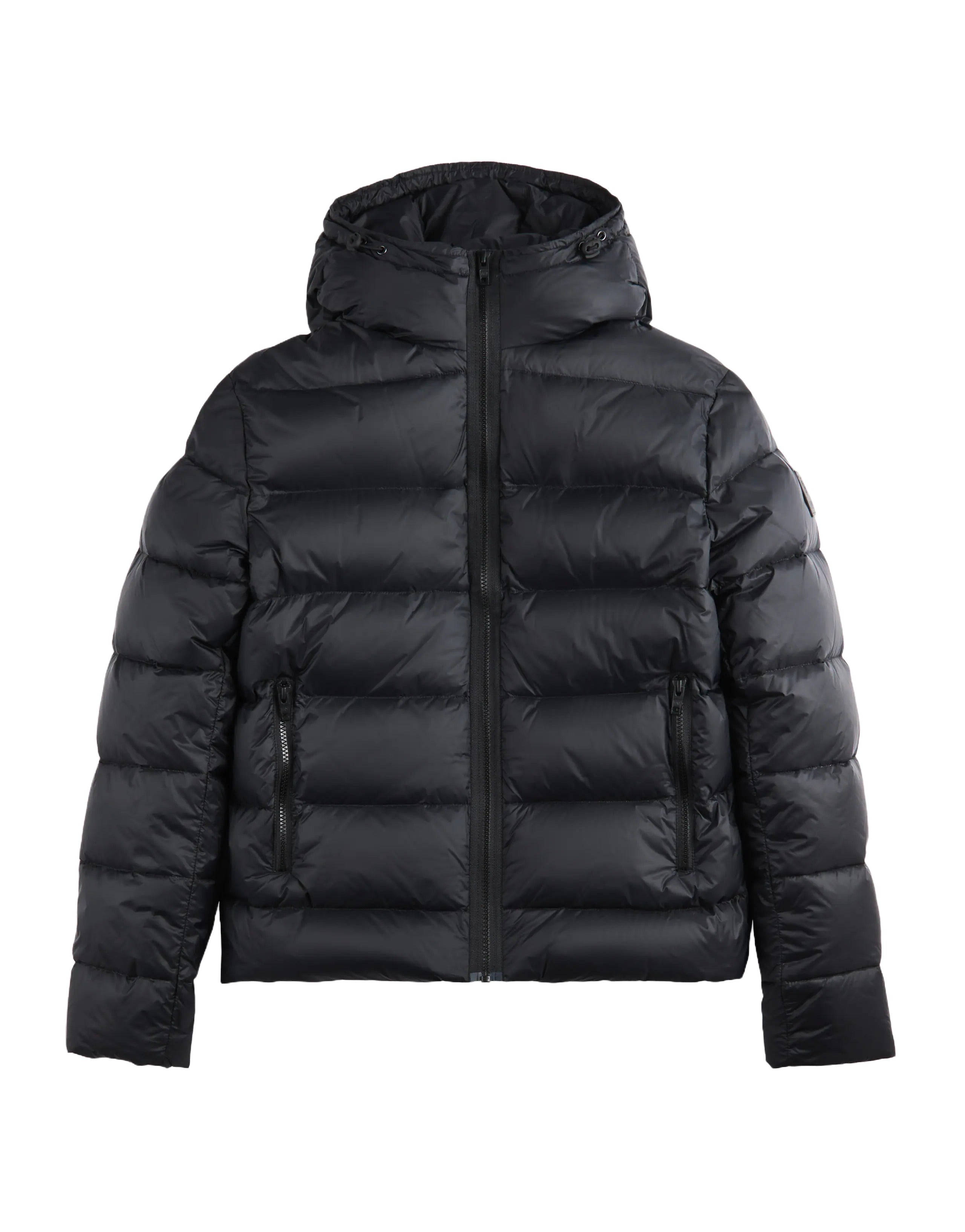 Lightweight Puffer Jacket With Adjustable Hood