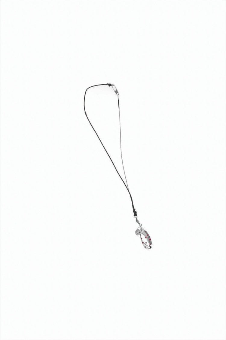Delicate Black Cord Necklace